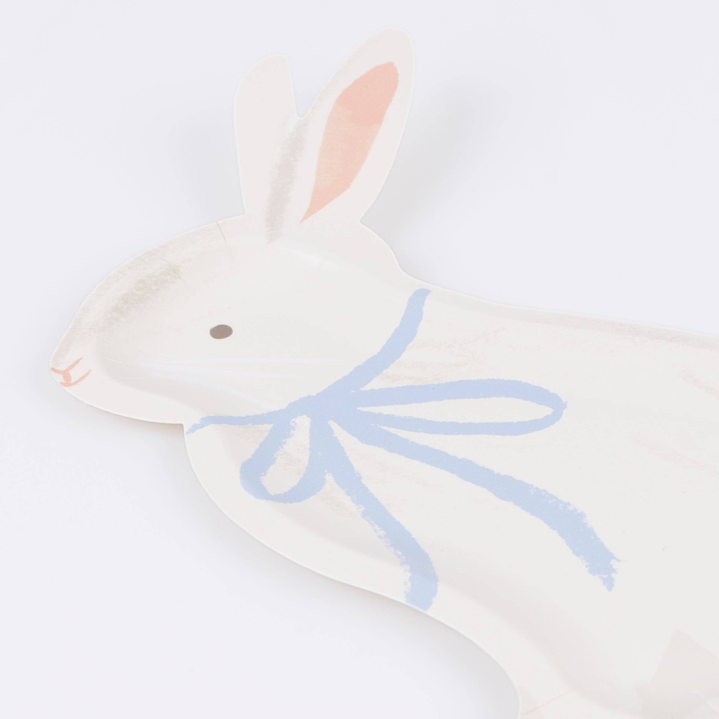 Bunny With Bow Plates