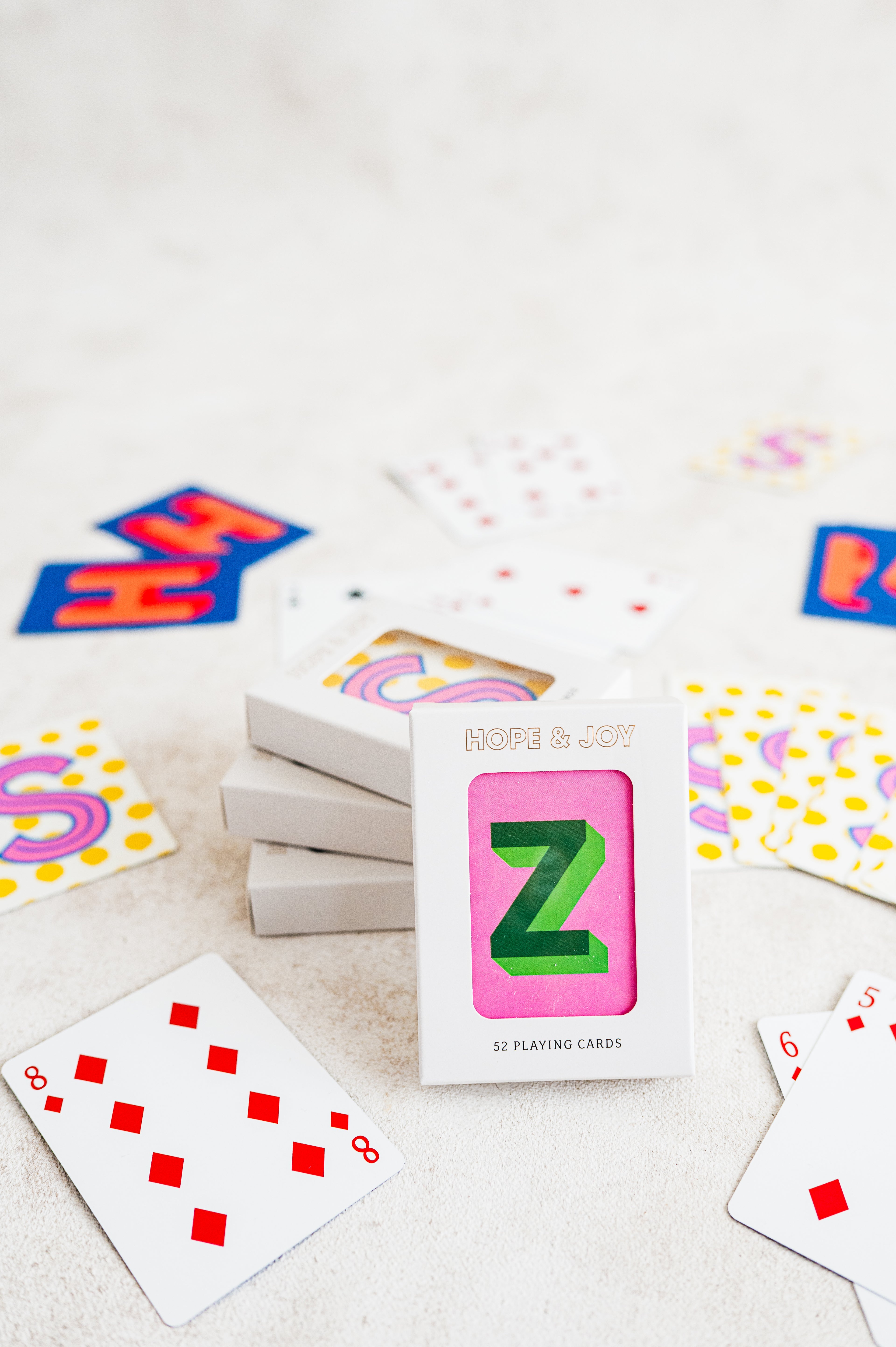 Personalized Scalloped Edge Playing Cards