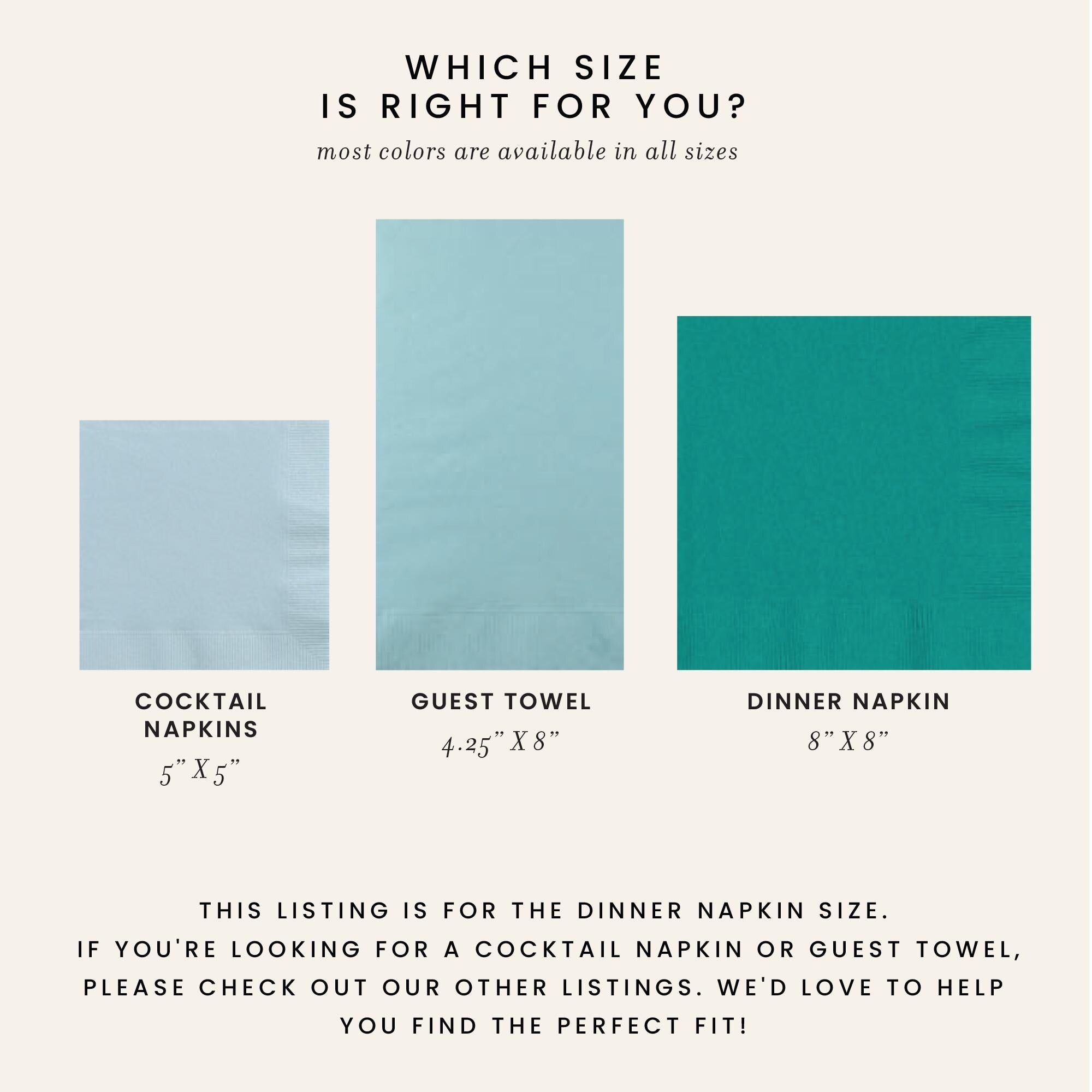 Class of 2025 Graduation Dinner Napkins - Custom Name