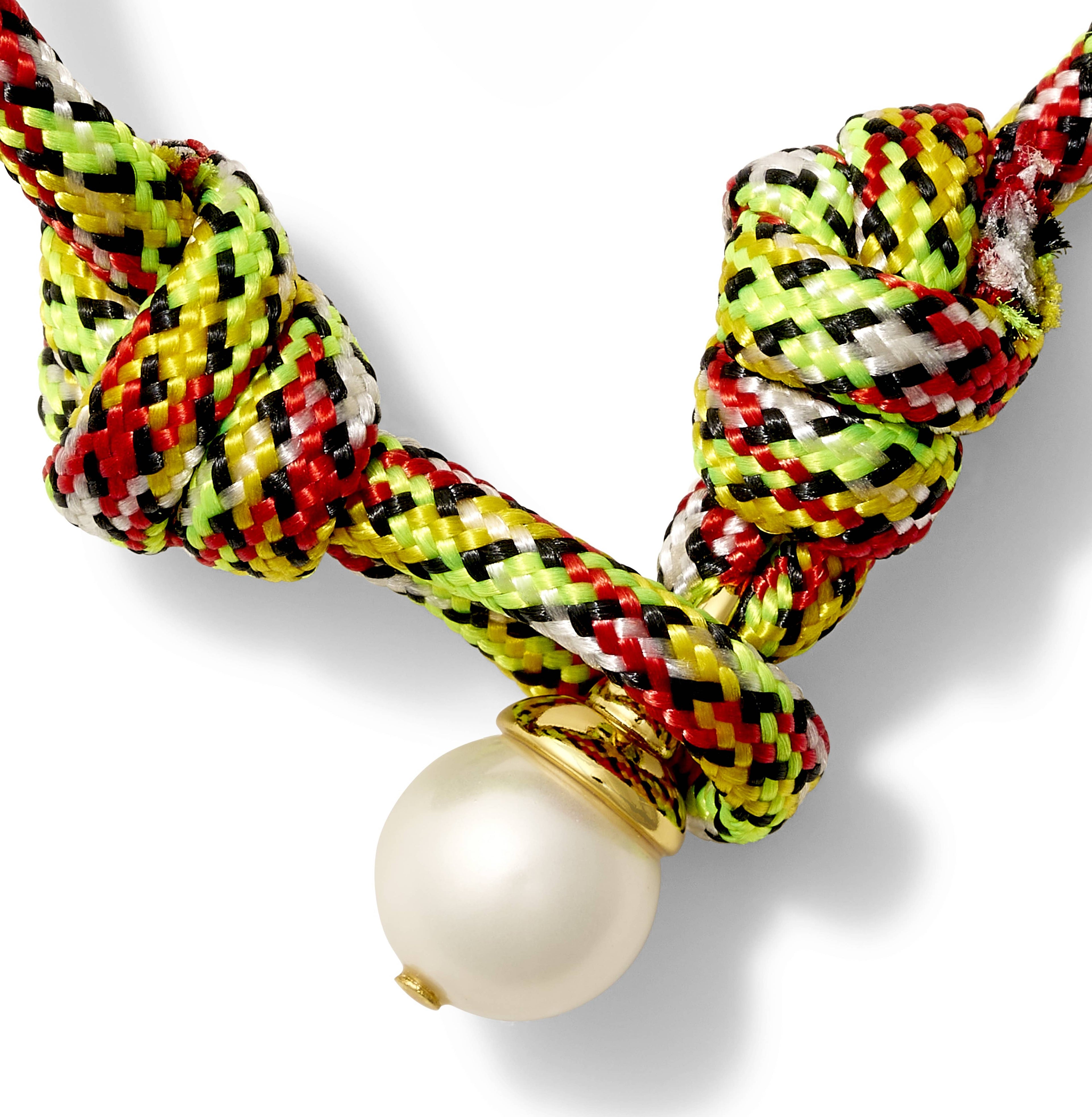 The Paracord + Pearl Bracelet