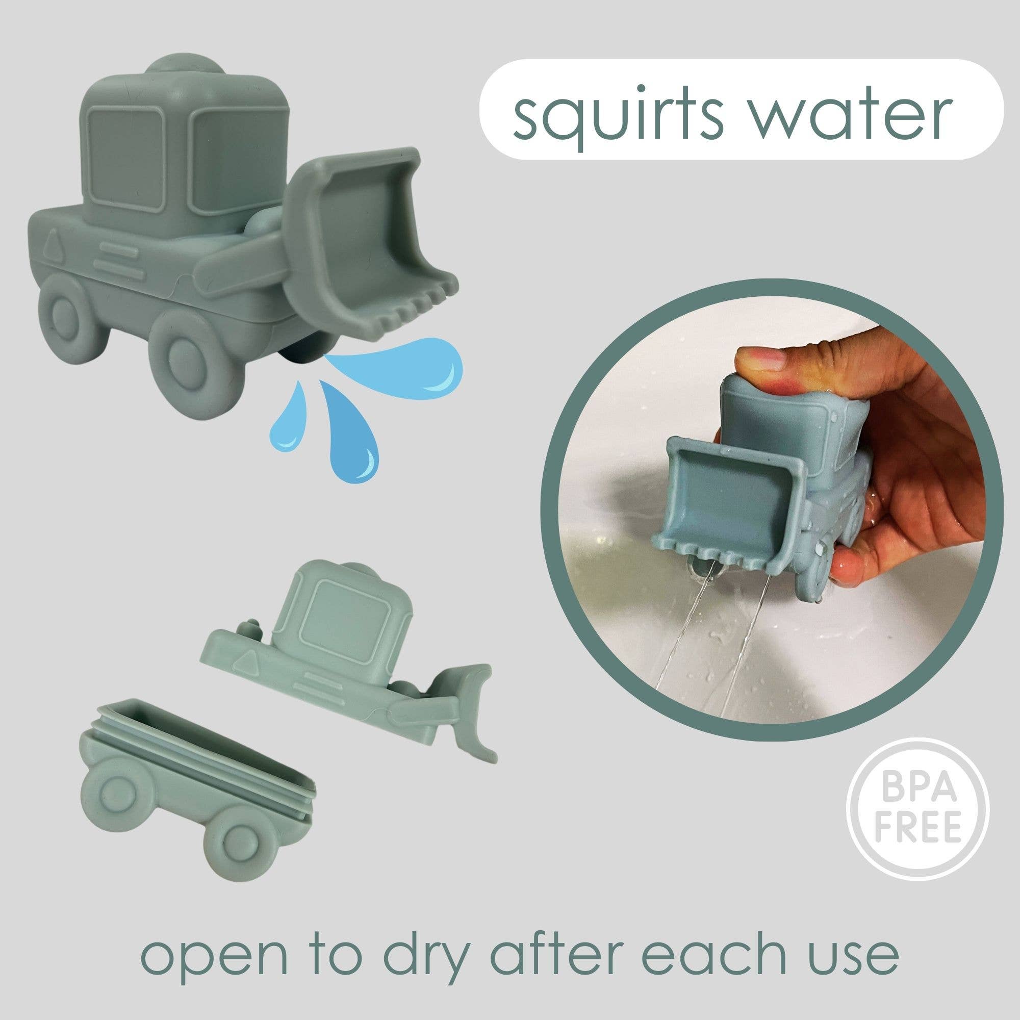 Water Bath Toy Set (Construction) Mold Free