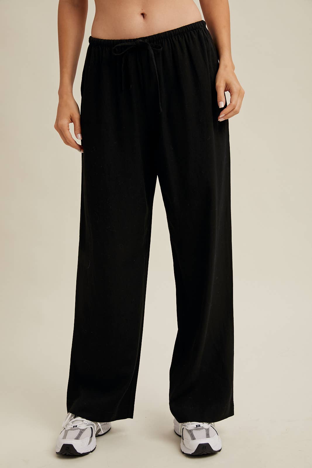 Linen Straight Pants