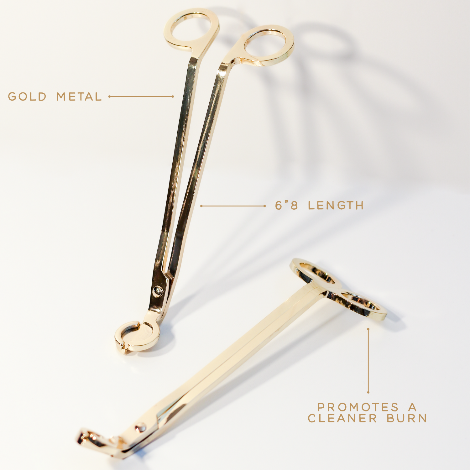 Gold Wick Candle Trimmers