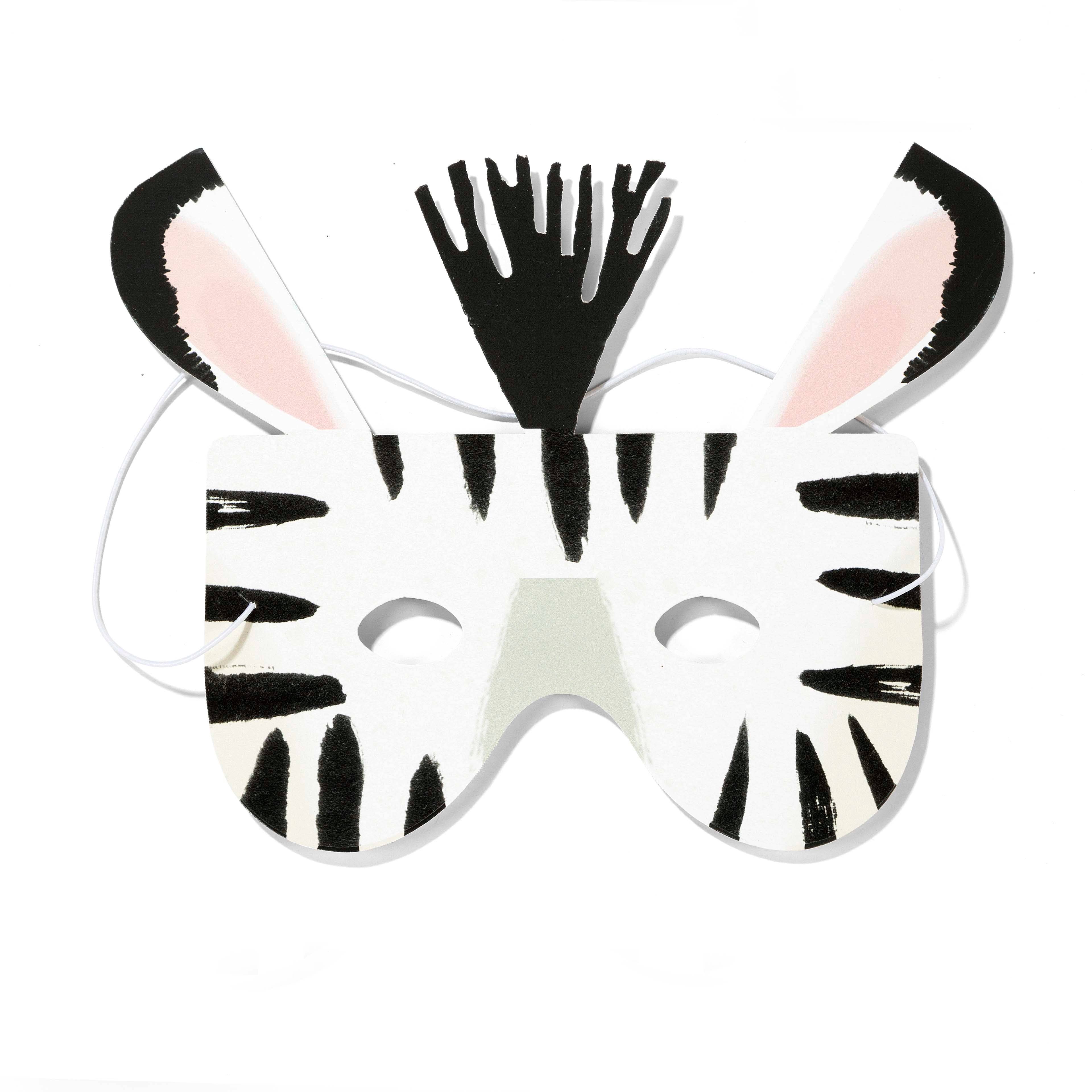 Animal Paper Masks - 8 Pack| Party Supplies
