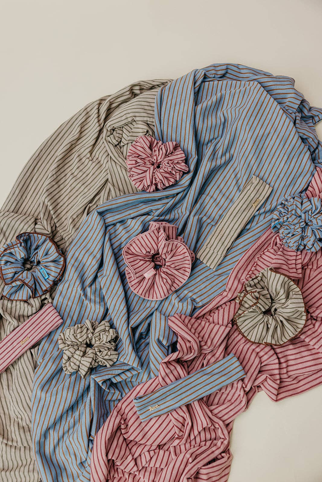 KAXI Striped Corset Scrunchie