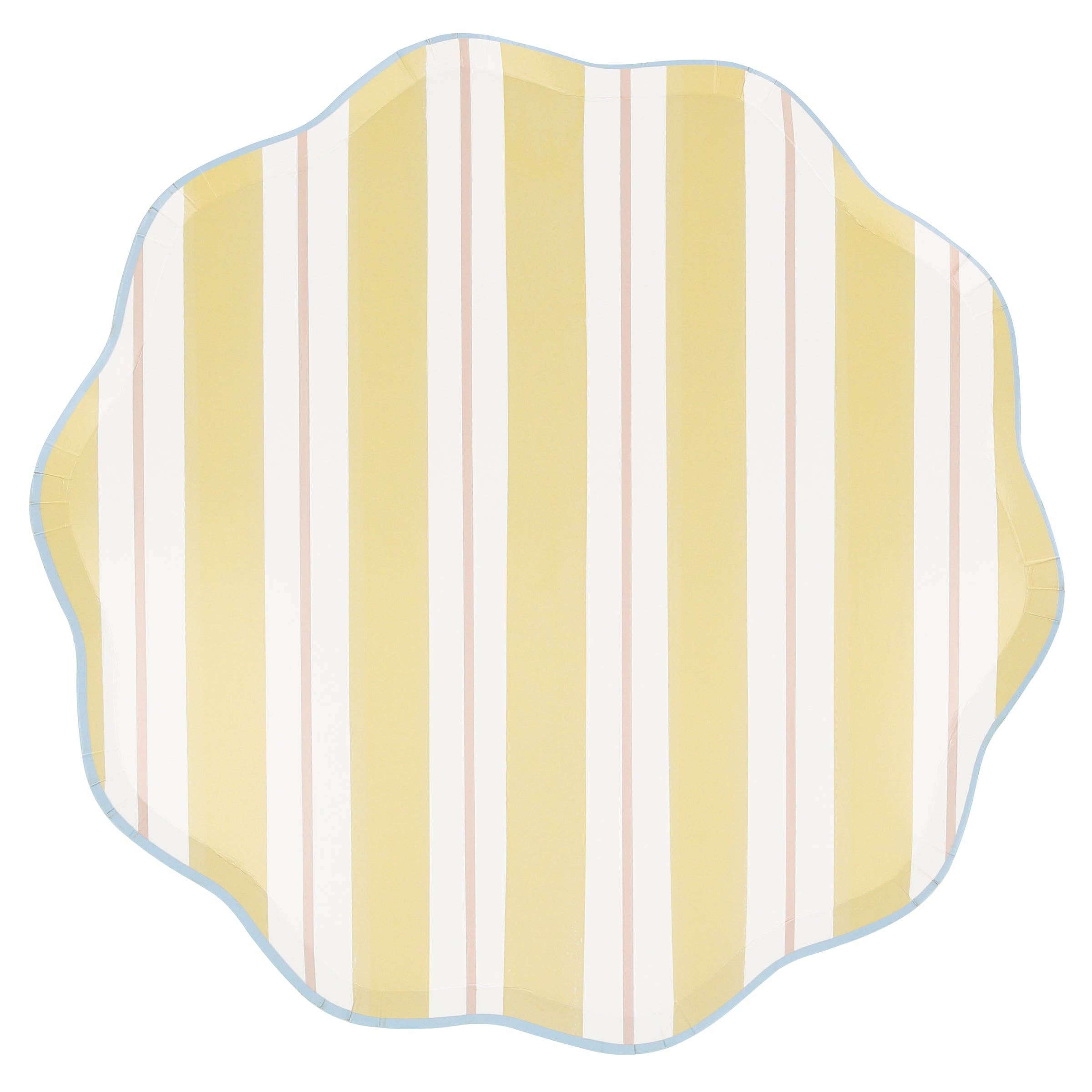 Preppy Stripe Dinner Plates