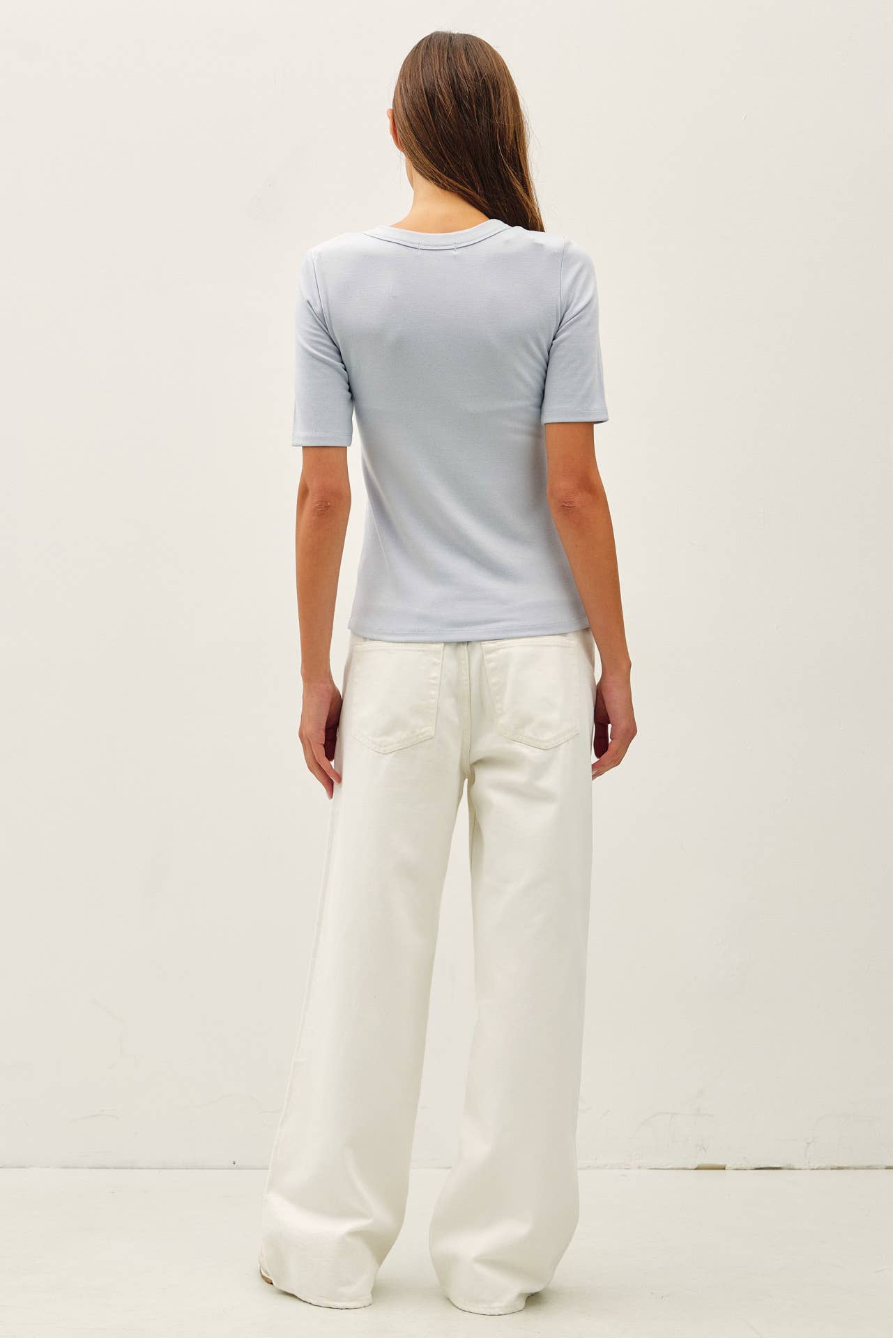 Ultra Soft Basic Short Sleeve Top