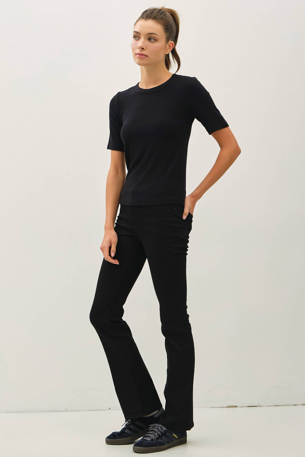 Ultra Soft Basic Short Sleeve Top