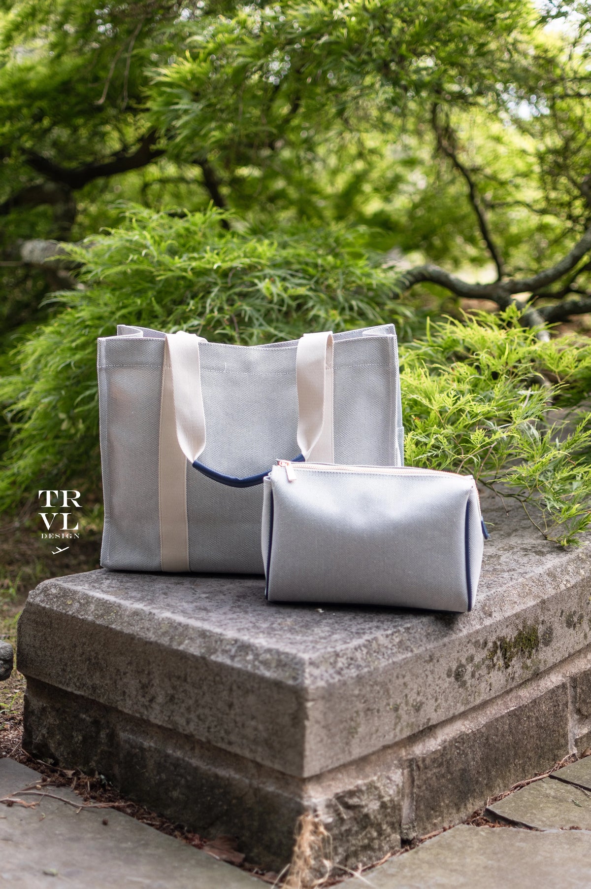 TRVL Luxe Linen XL RunAround Tote