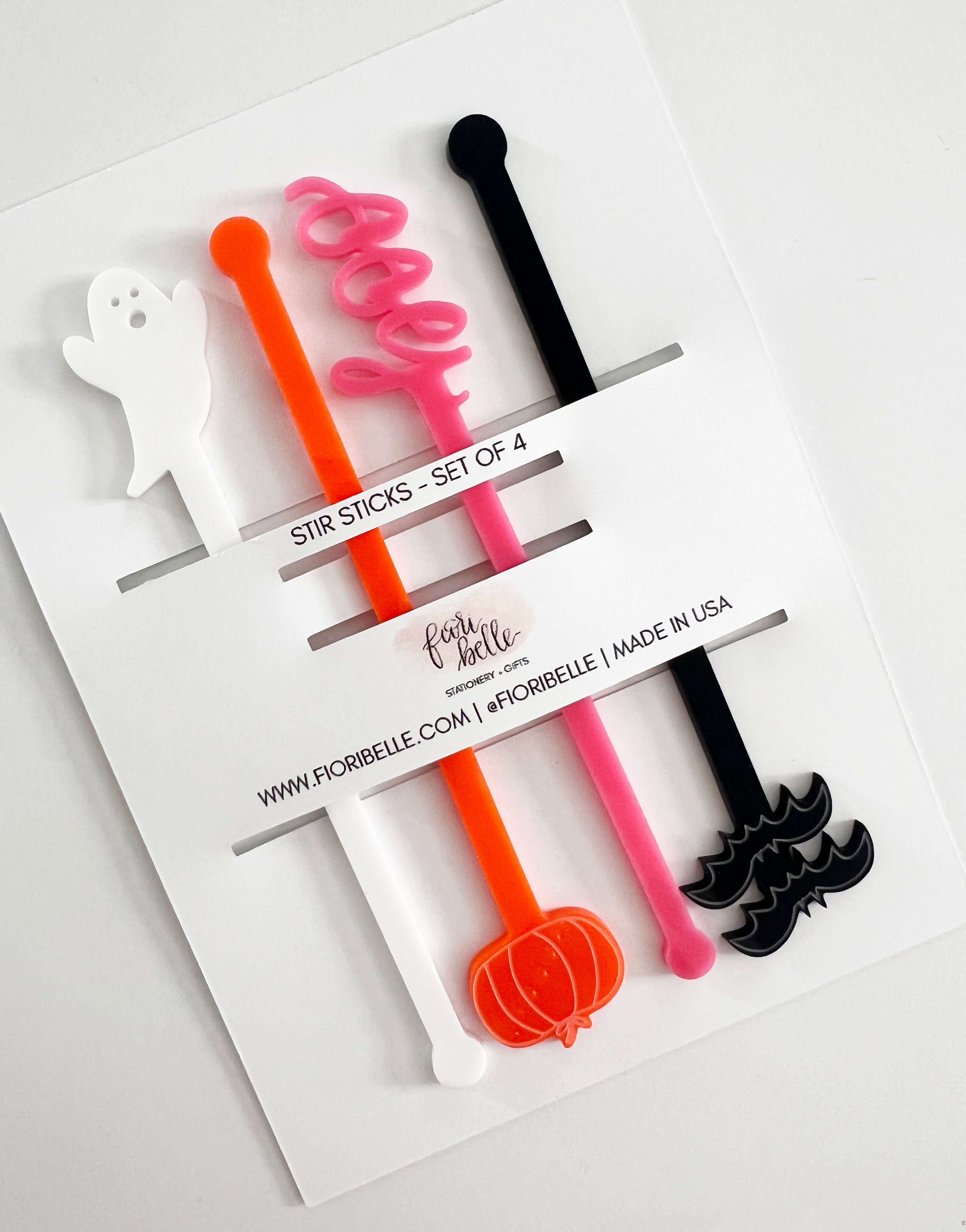 Seasonal Drink Stir Sticks