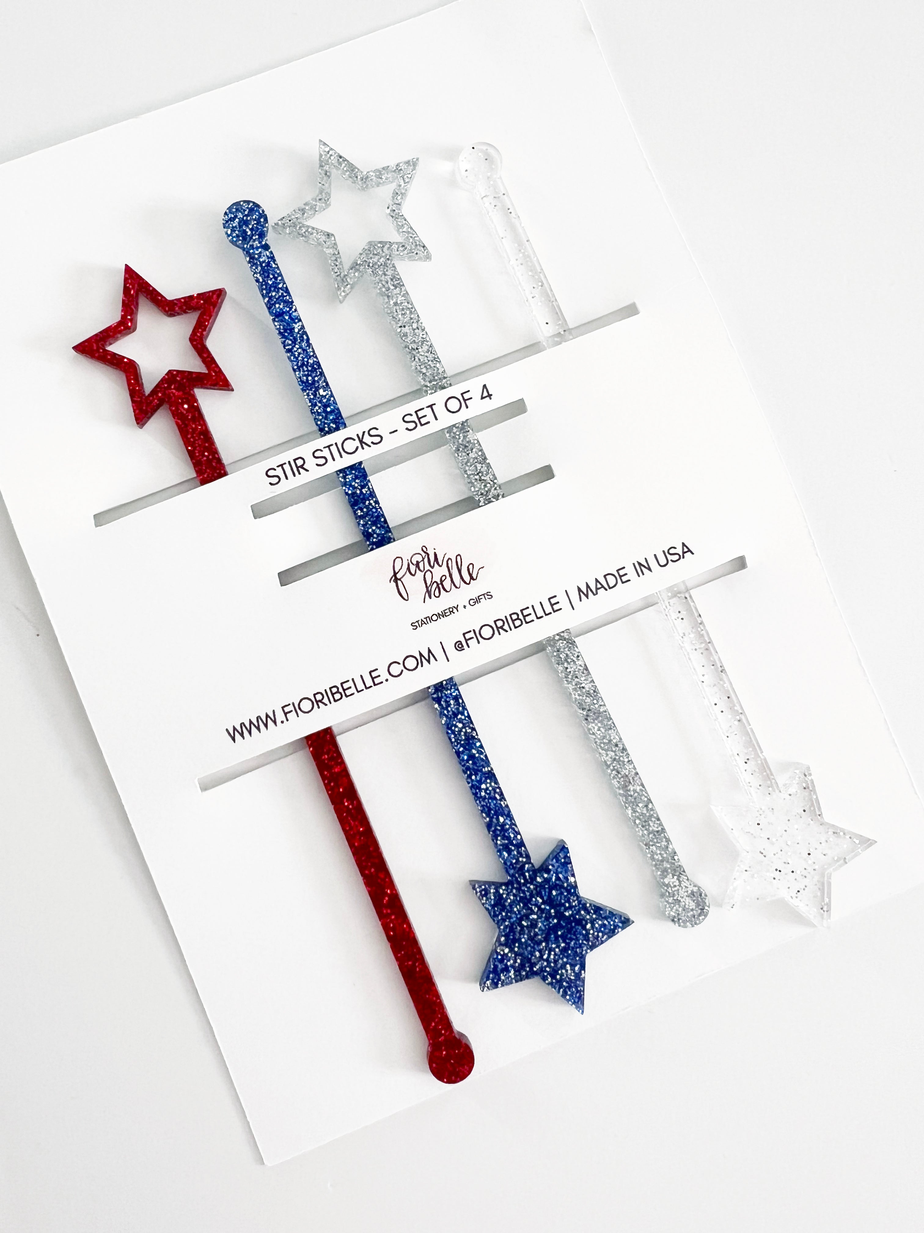 Seasonal Drink Stir Sticks