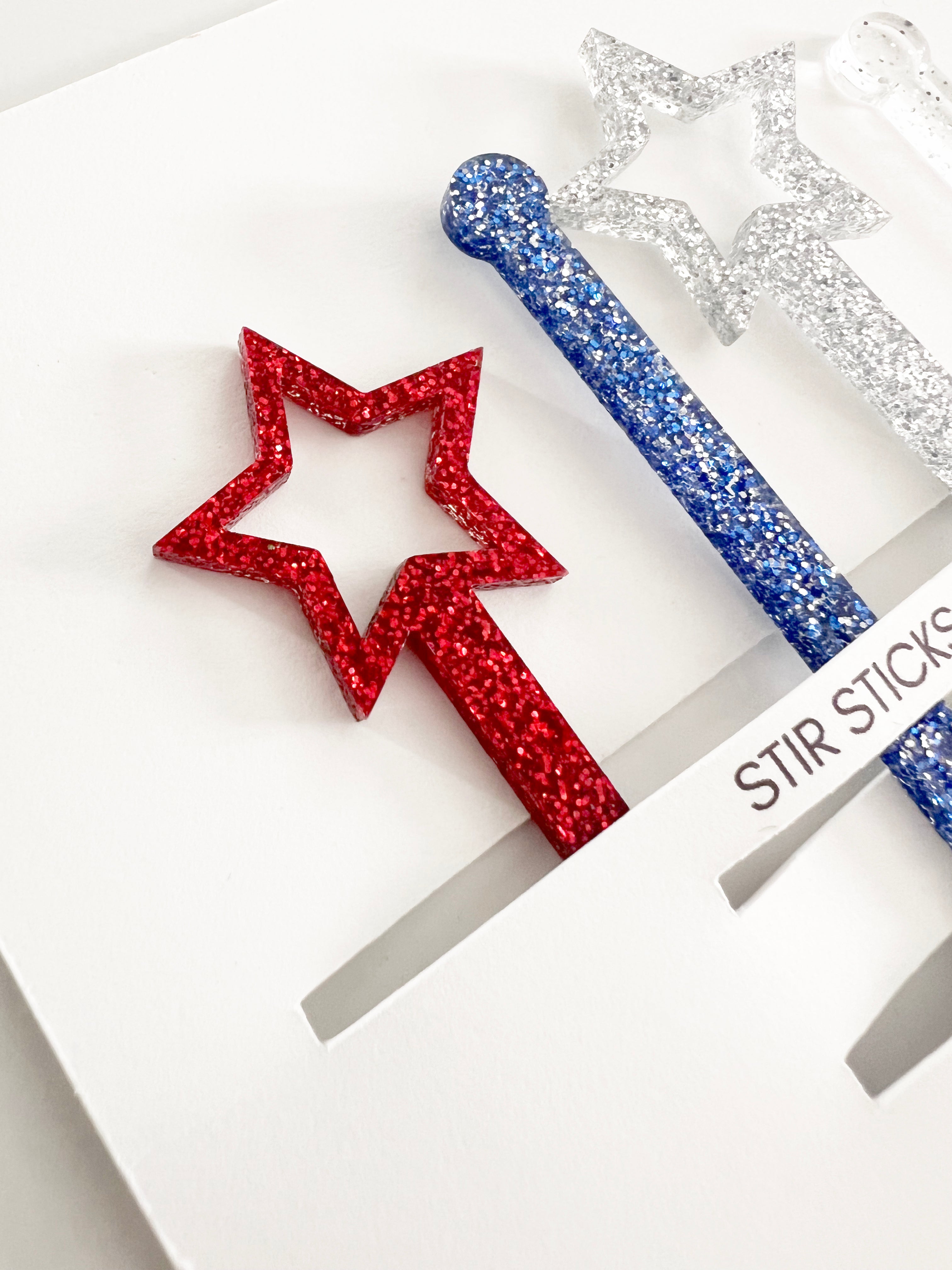 Seasonal Drink Stir Sticks