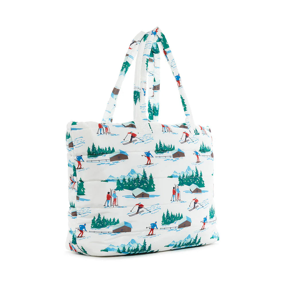 TRVL Luxe Puffer Tote Bag