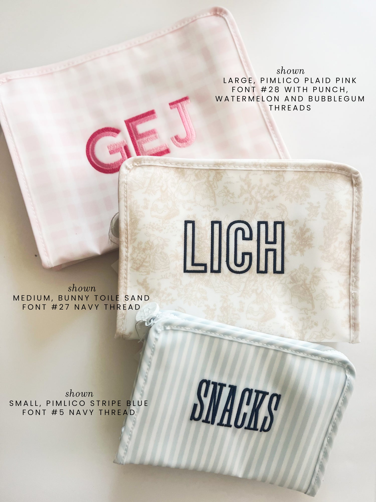 TRVL ROADIE Large Zip Pouch