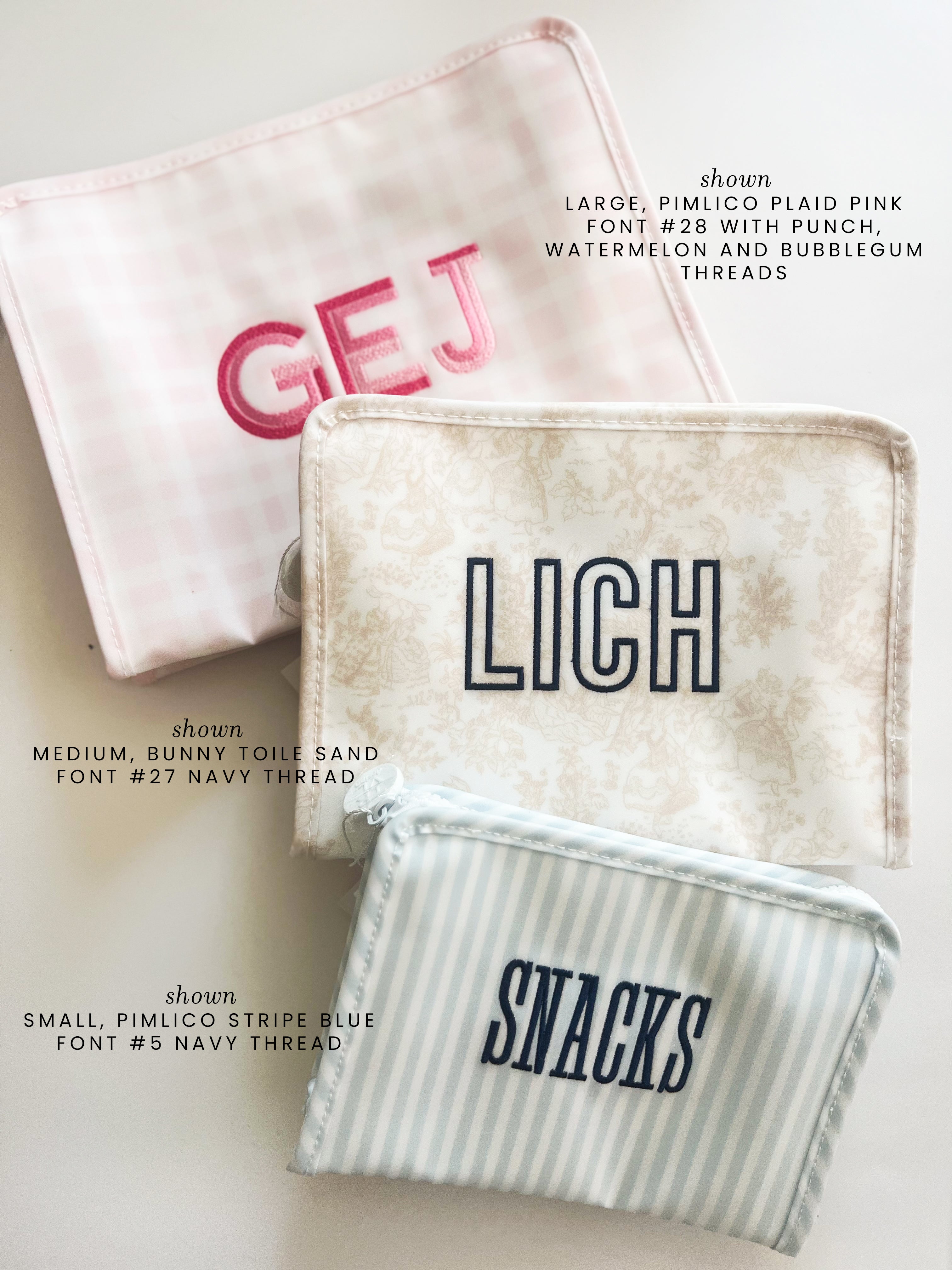 TRVL ROADIE Medium Zip Pouch