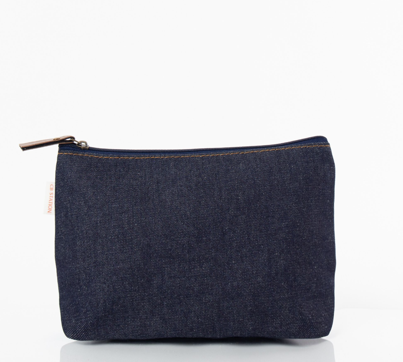 Raw Denim Clutch Pouch