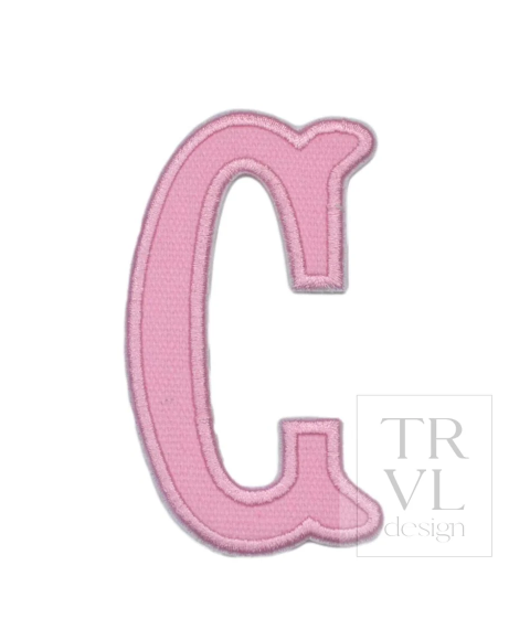 TRVL Applique Letters