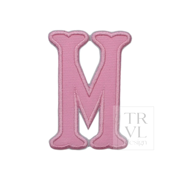 TRVL Applique Letters