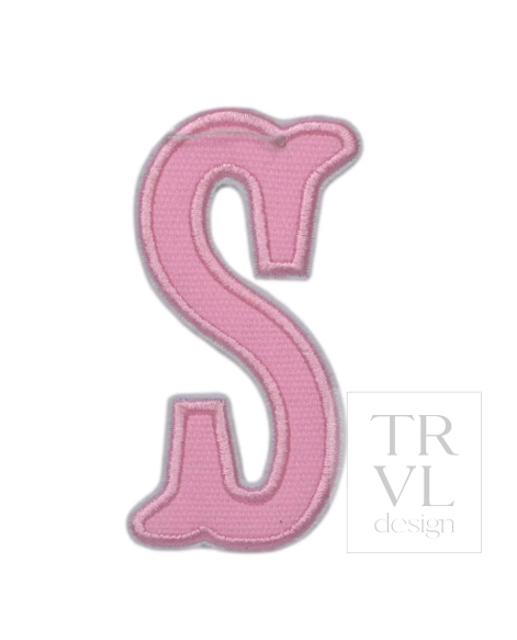 TRVL Applique Letters
