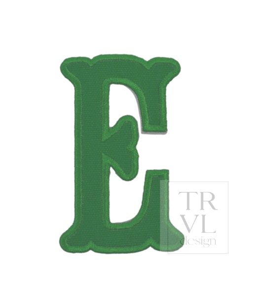TRVL Applique Letters