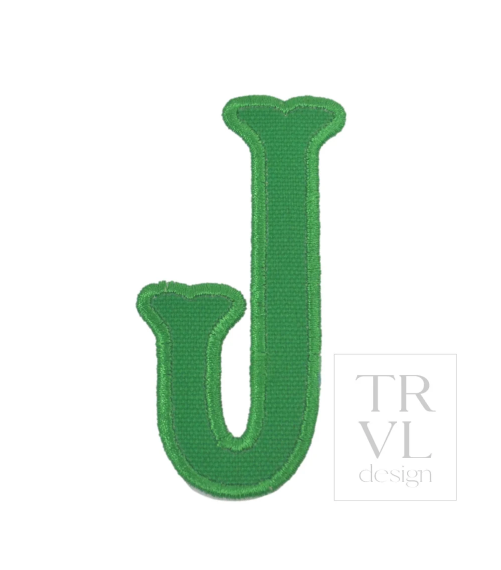 TRVL Applique Letters