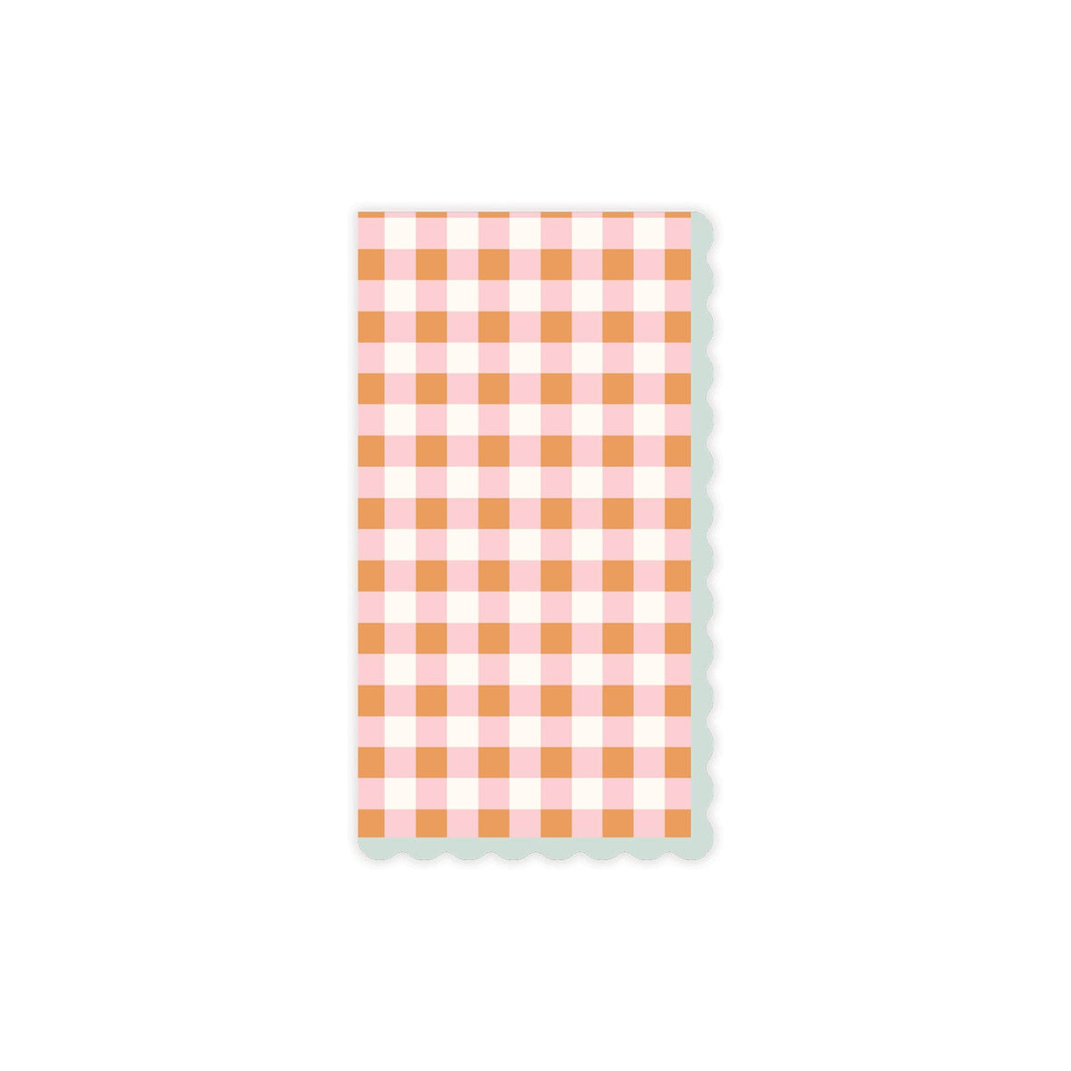 Carrot Patch Gingham Dinner Napkin