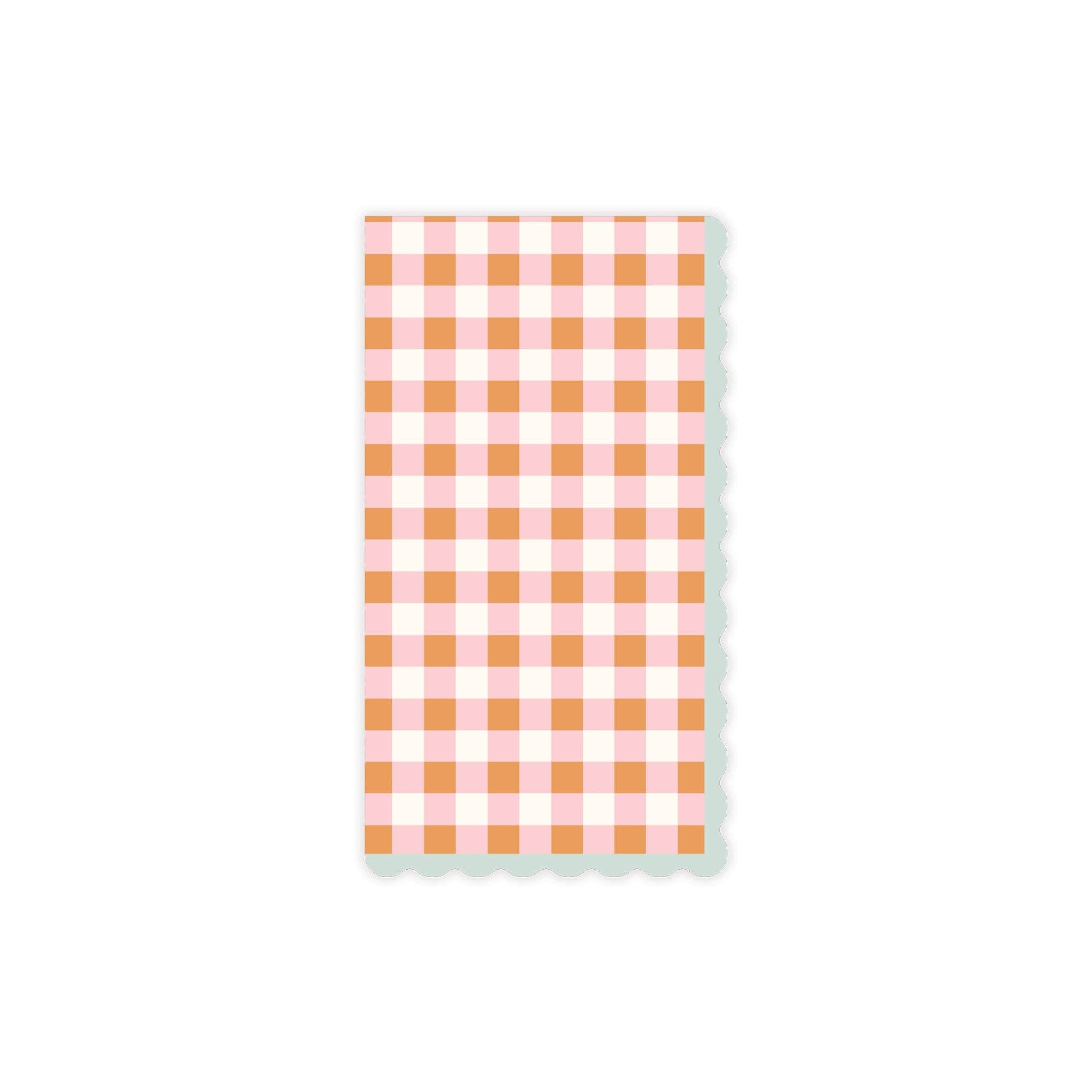 Carrot Patch Gingham Dinner Napkin