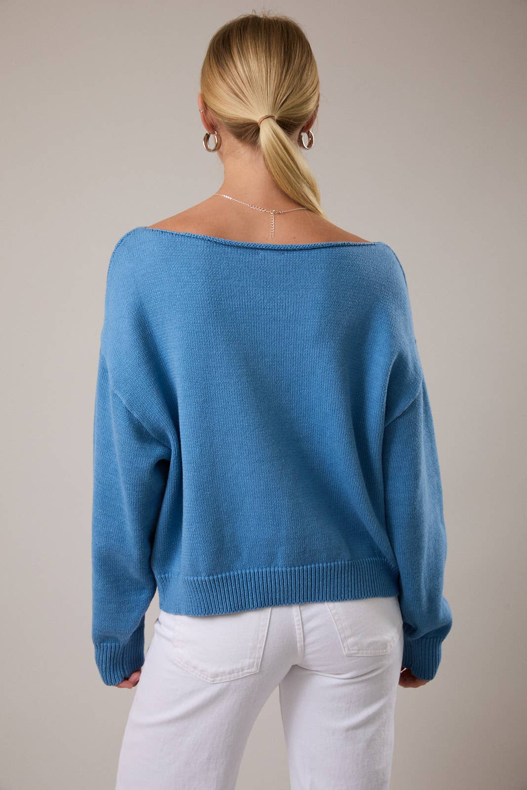 Boat Neck Sweater