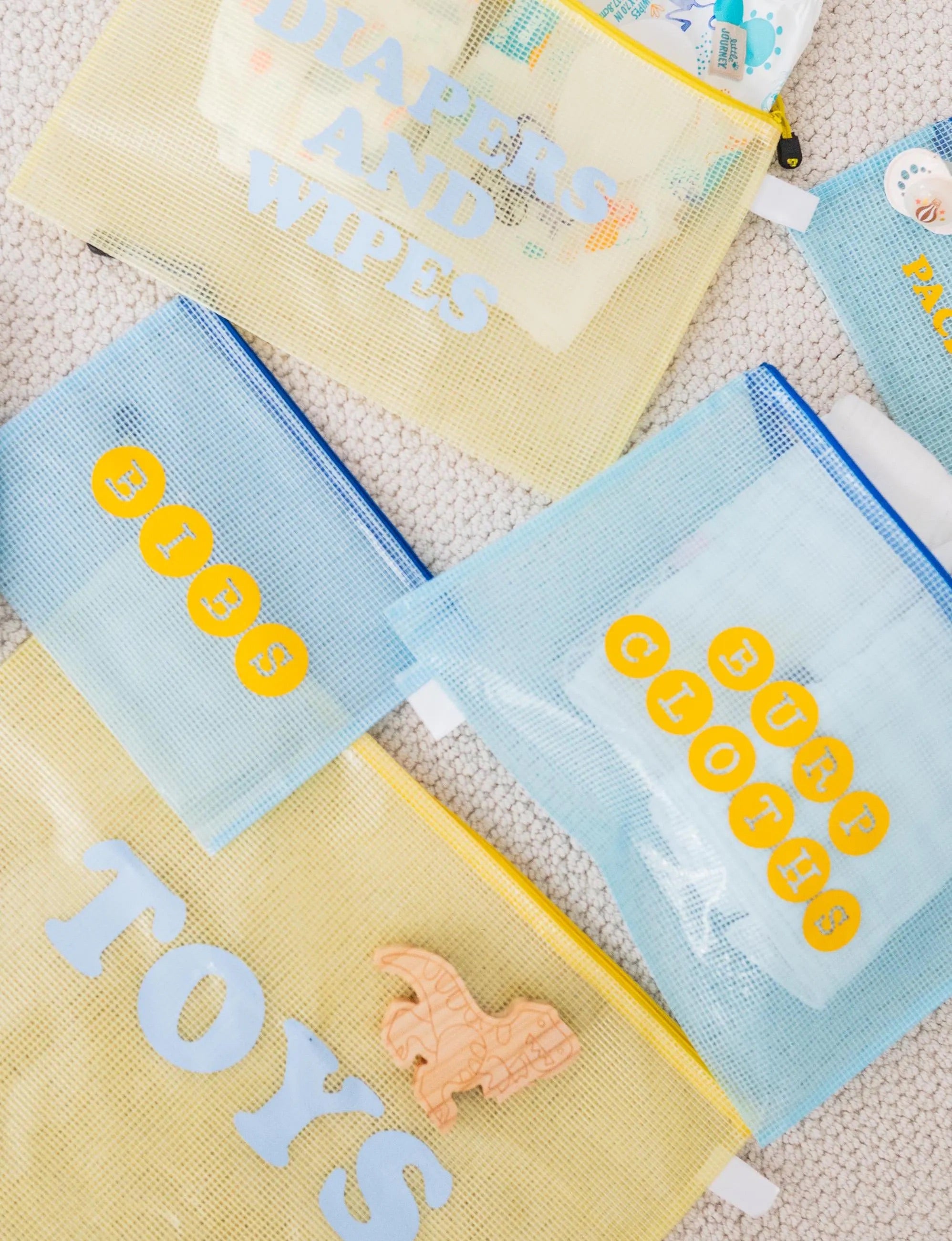 Mesh Pouch Organizer Bags for Baby
