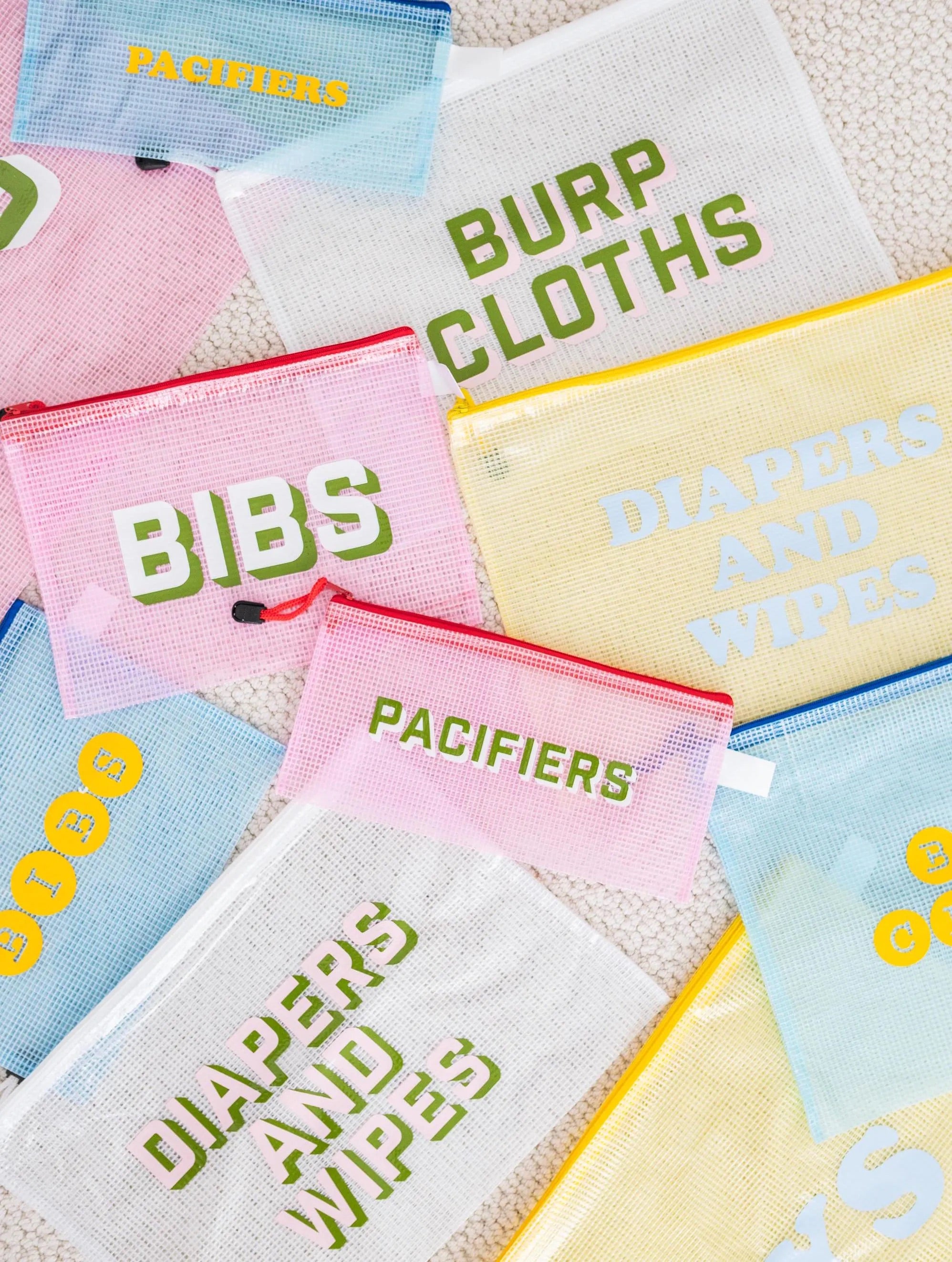 Mesh Pouch Organizer Bags for Baby