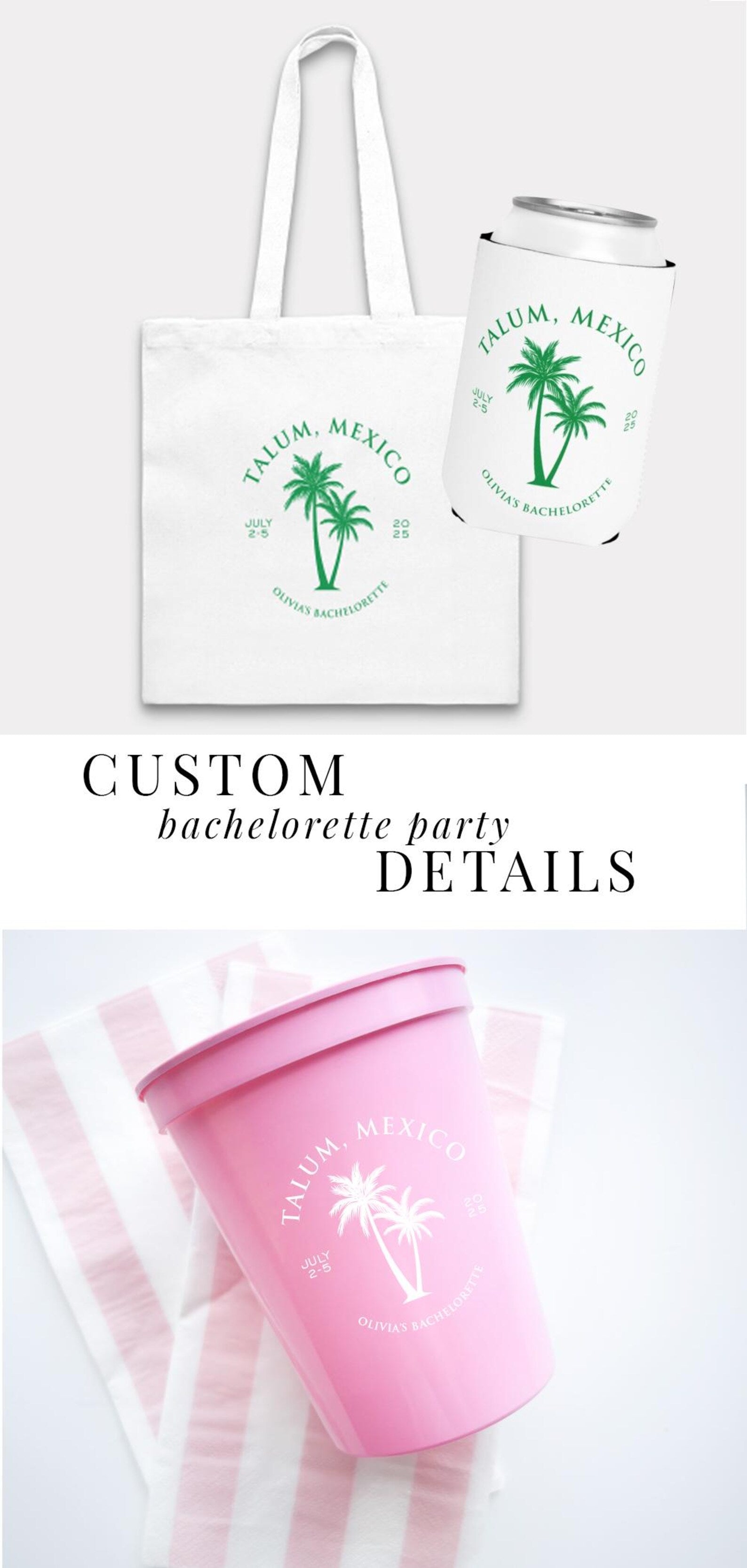 Bachelorette Party Custom Plastic Cups