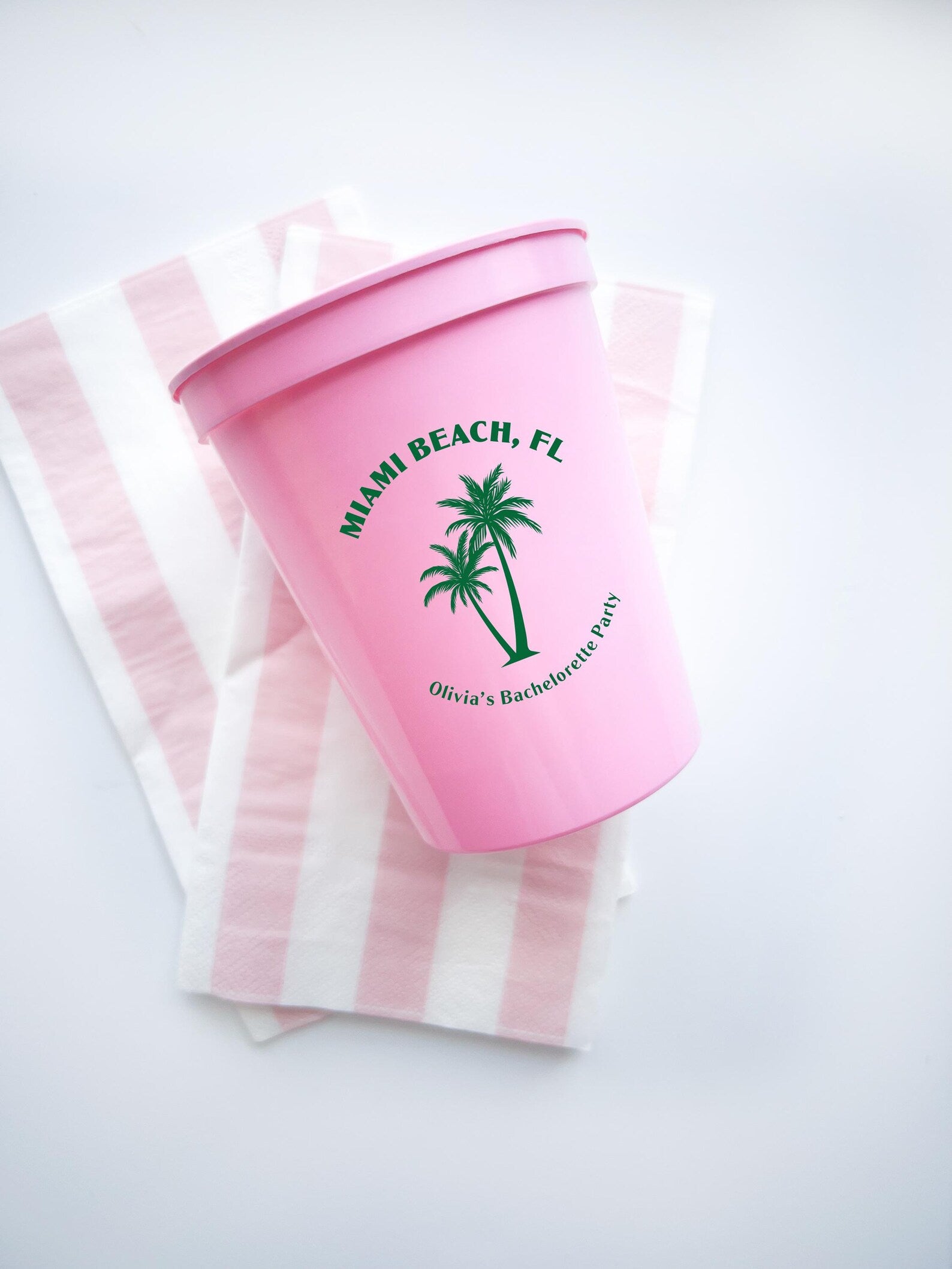 Bachelorette Party Custom Plastic Cups