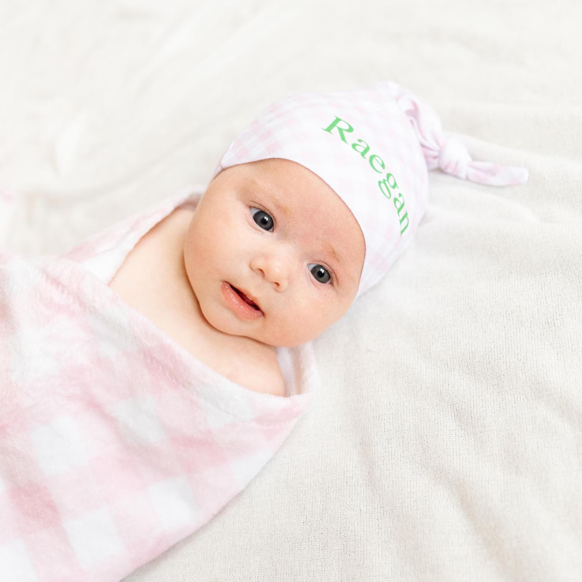 Baby Knotted Beanie and Headband