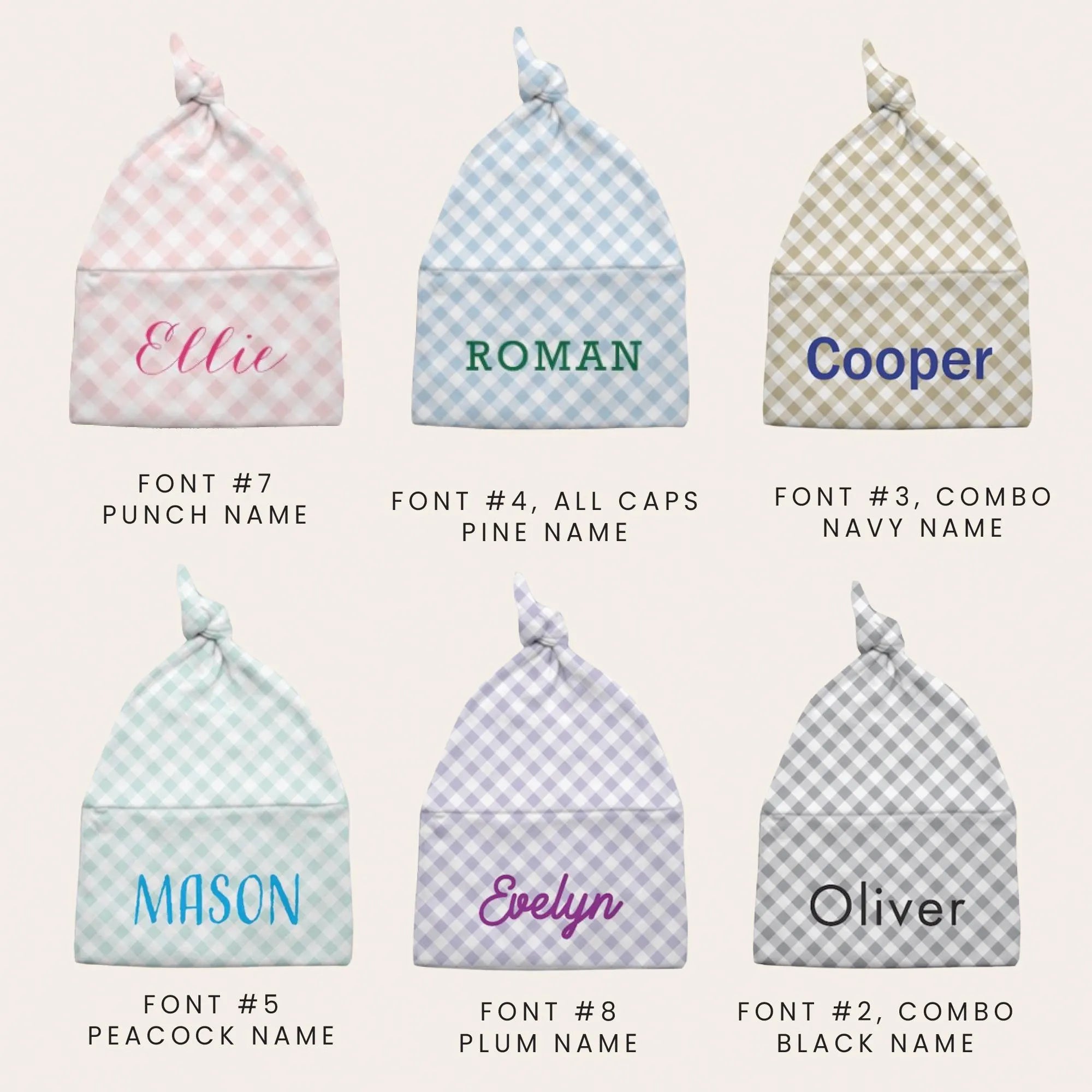 Baby Knotted Beanie and Headband