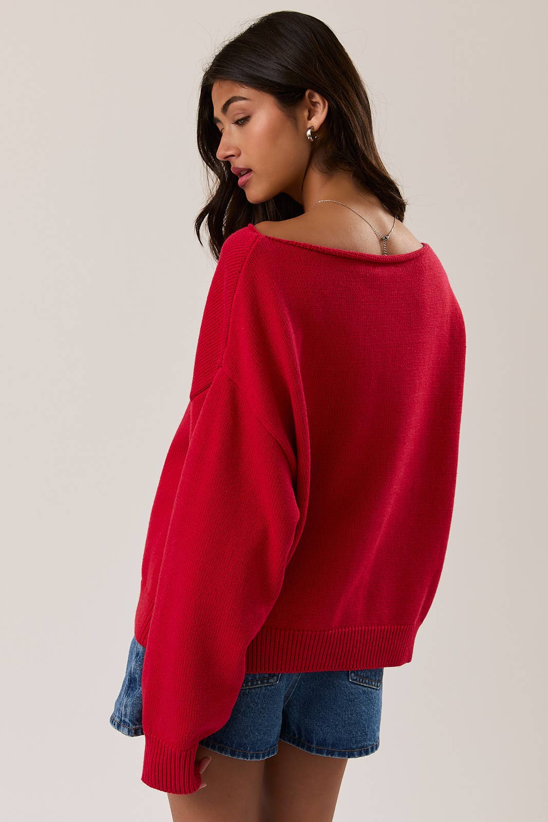 Boat Neck Sweater