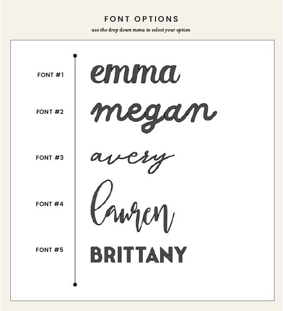 Champagne glass font options