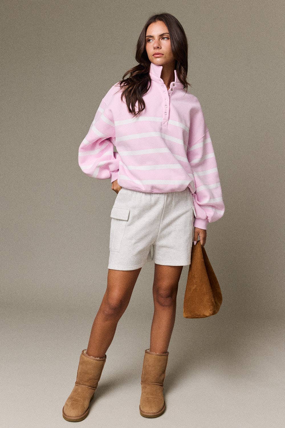 Addison Stripe Pullover