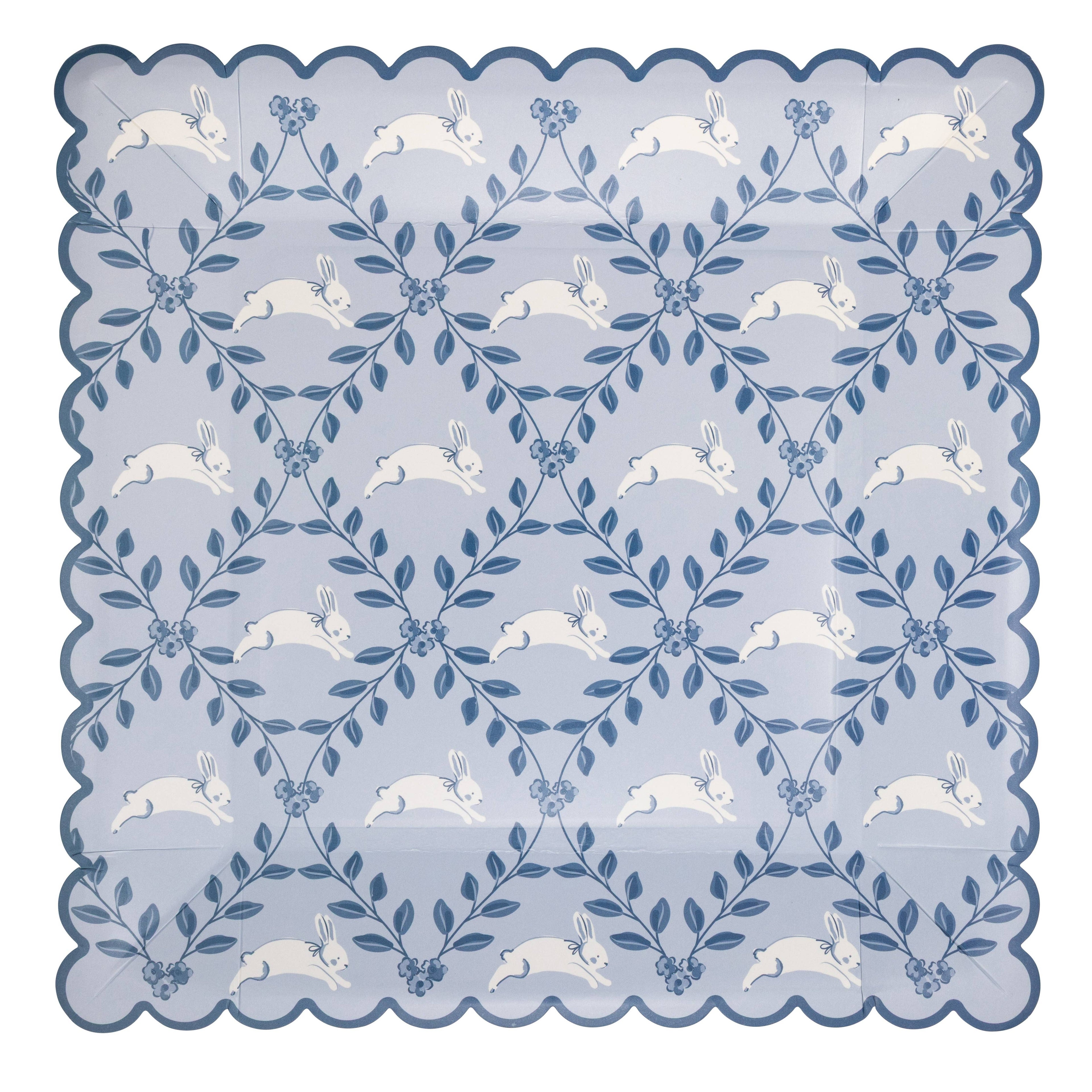 Diamond Bunny Pattern Plate