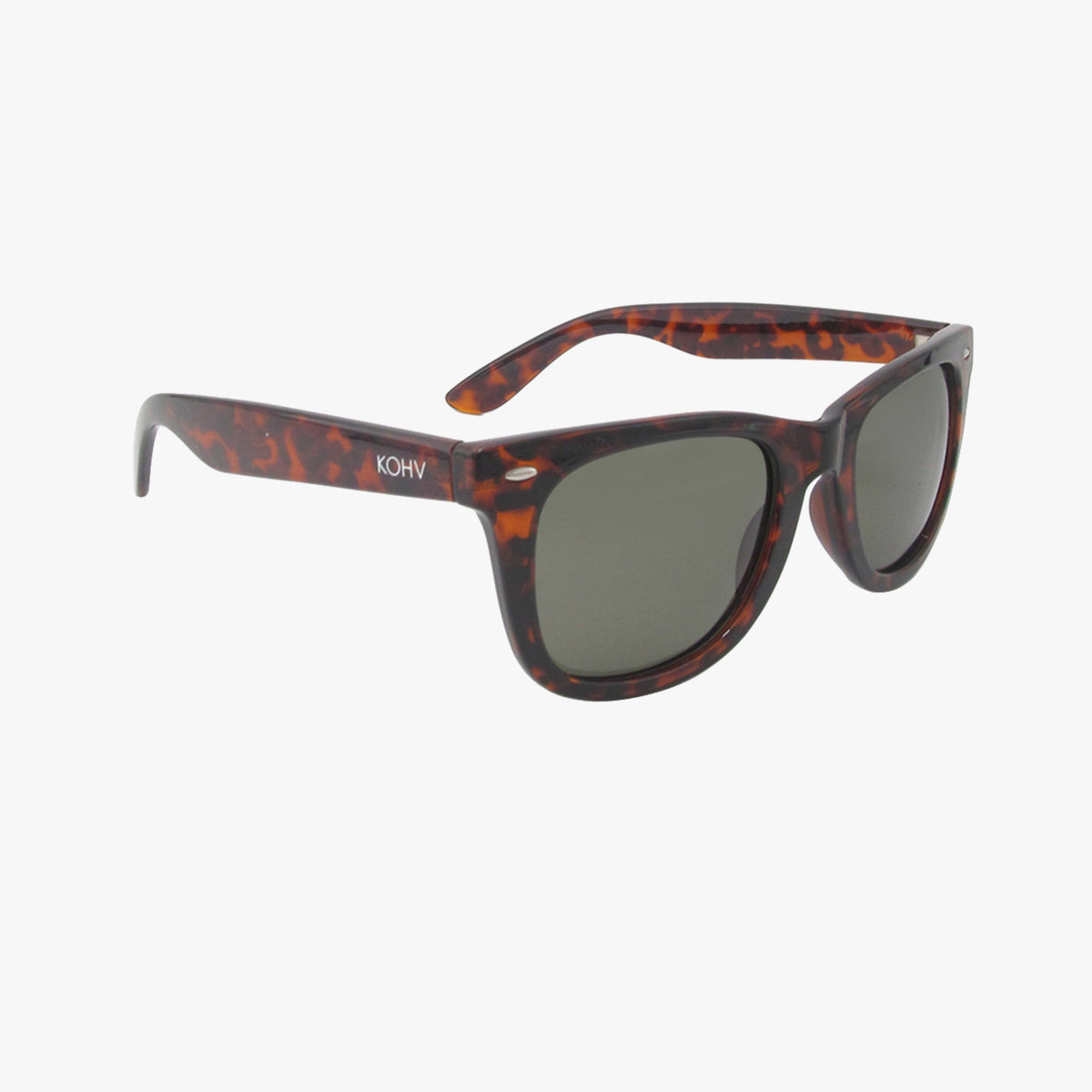 Drift Chestnut Polarized Square Retro Sunglasses