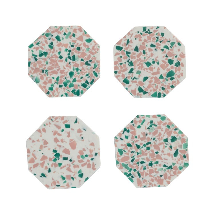 Octagon Resin Coasters