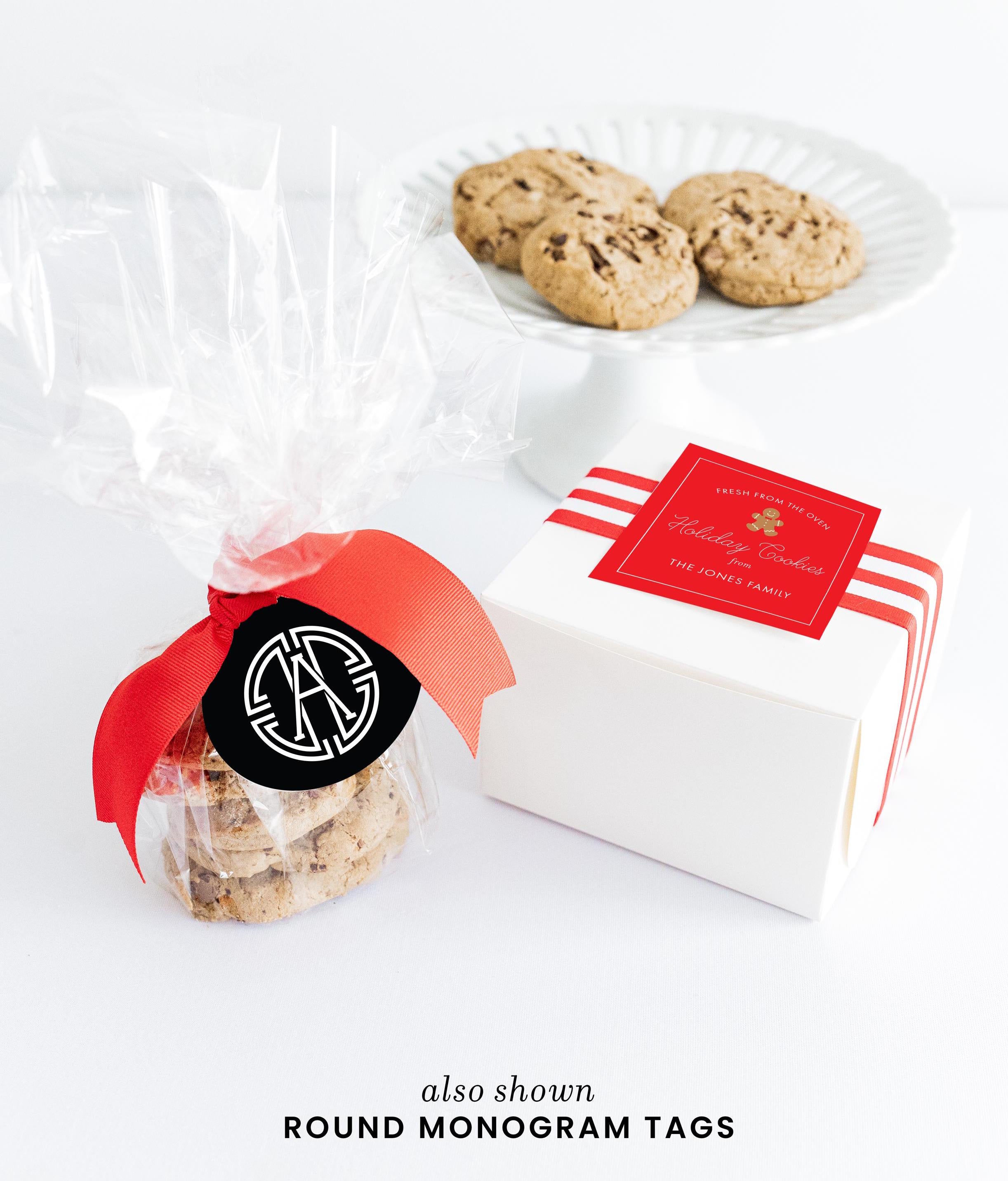 Christmas Cookies Gift Sticker