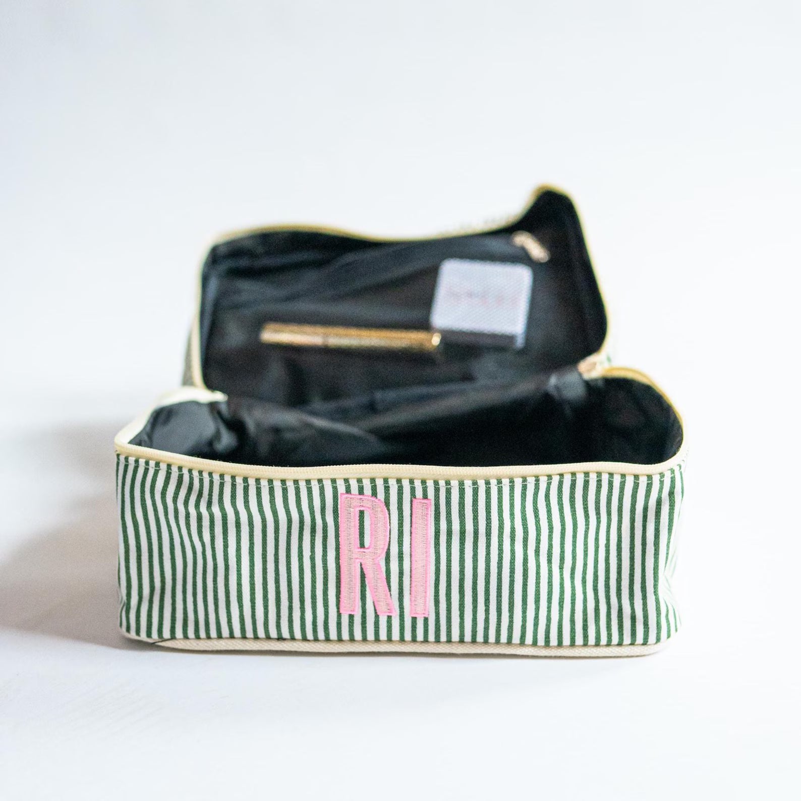 Stripes Train Case
