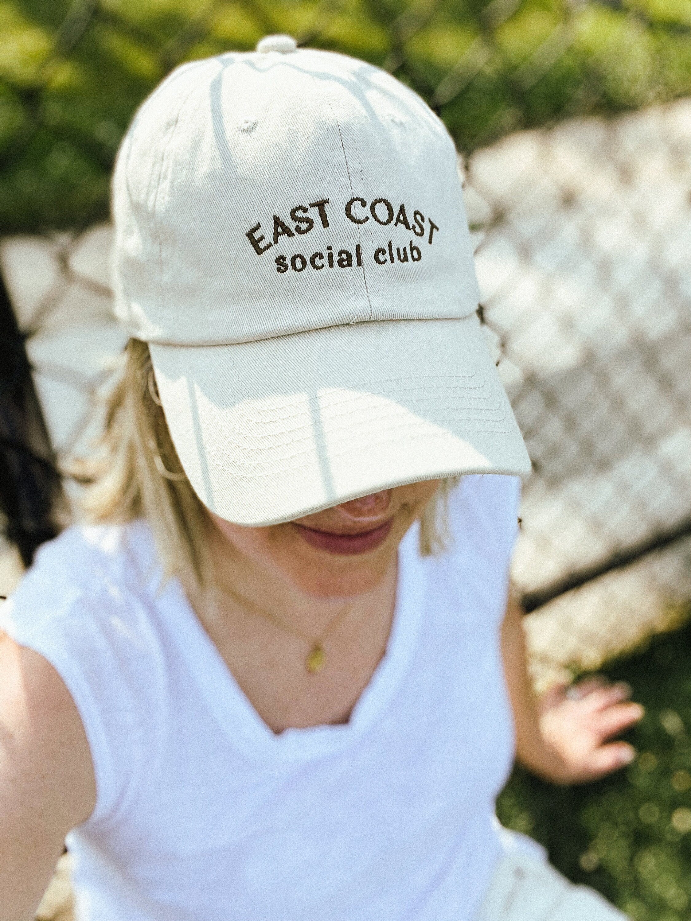 East Coast Social Club Embroidered Baseball Cap - FINAL SALE