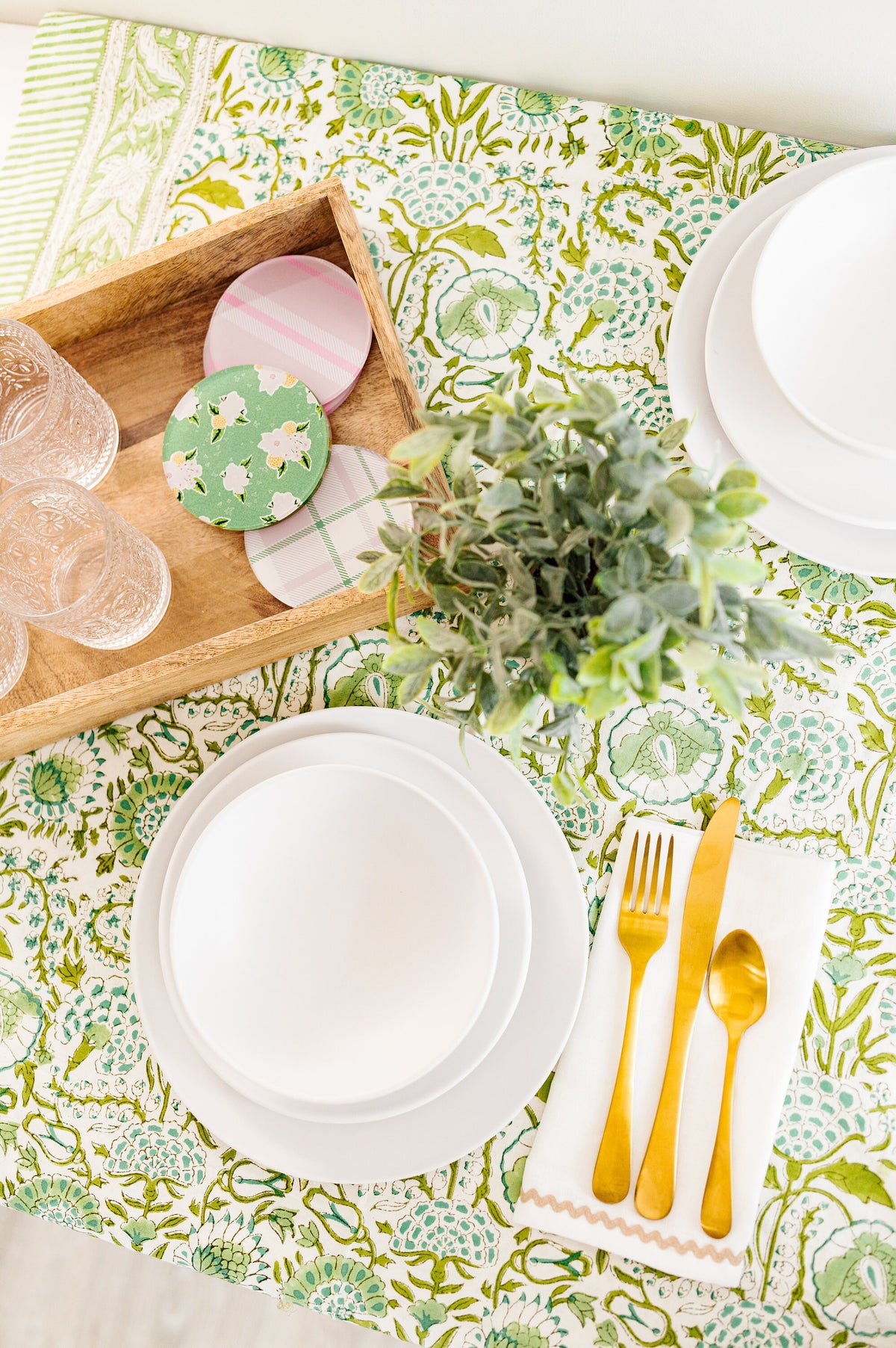 Trays and Spoon