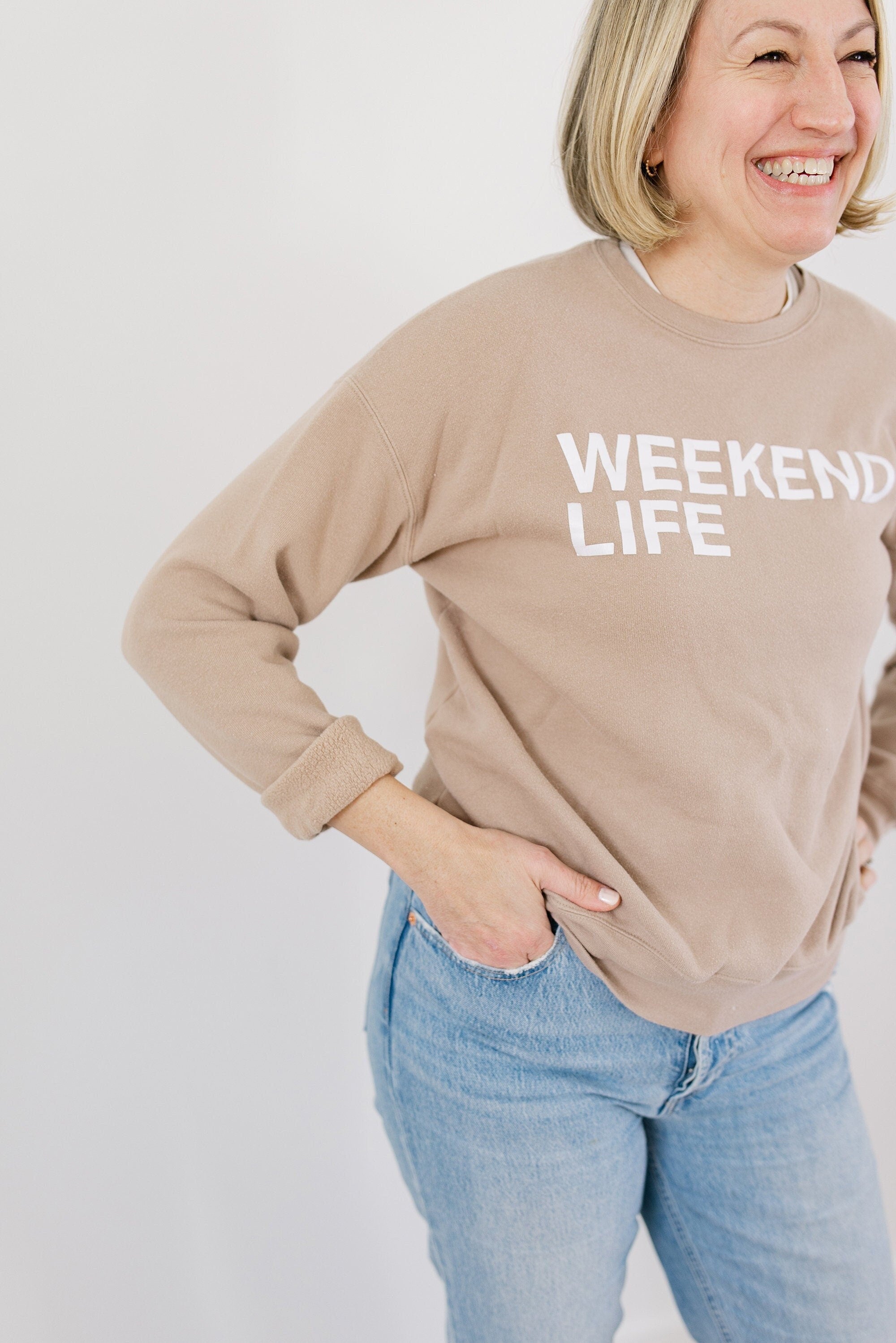Weekend Life Sweatshirt - FINAL SALE