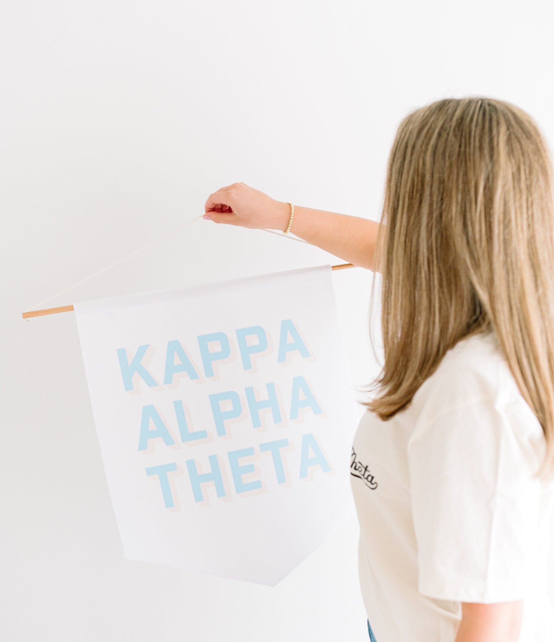 Sorority Canvas Banner | Dorm Room Decor