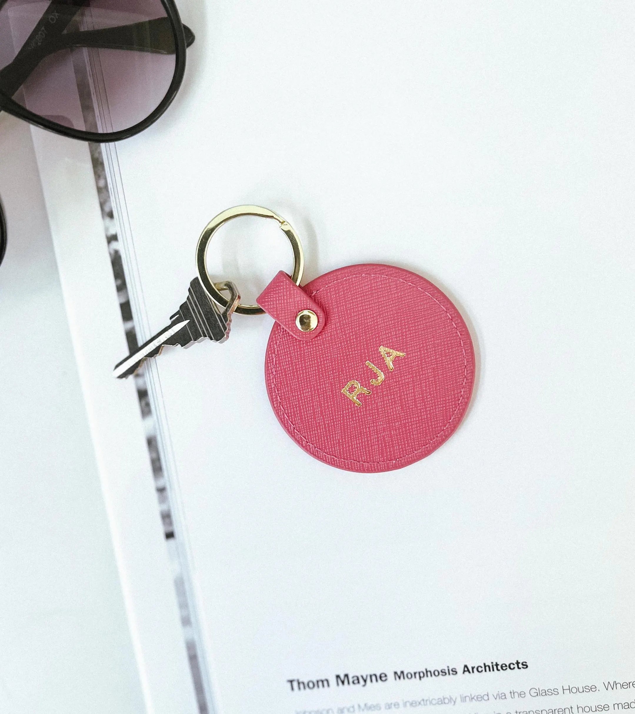 Custom engraved keychain