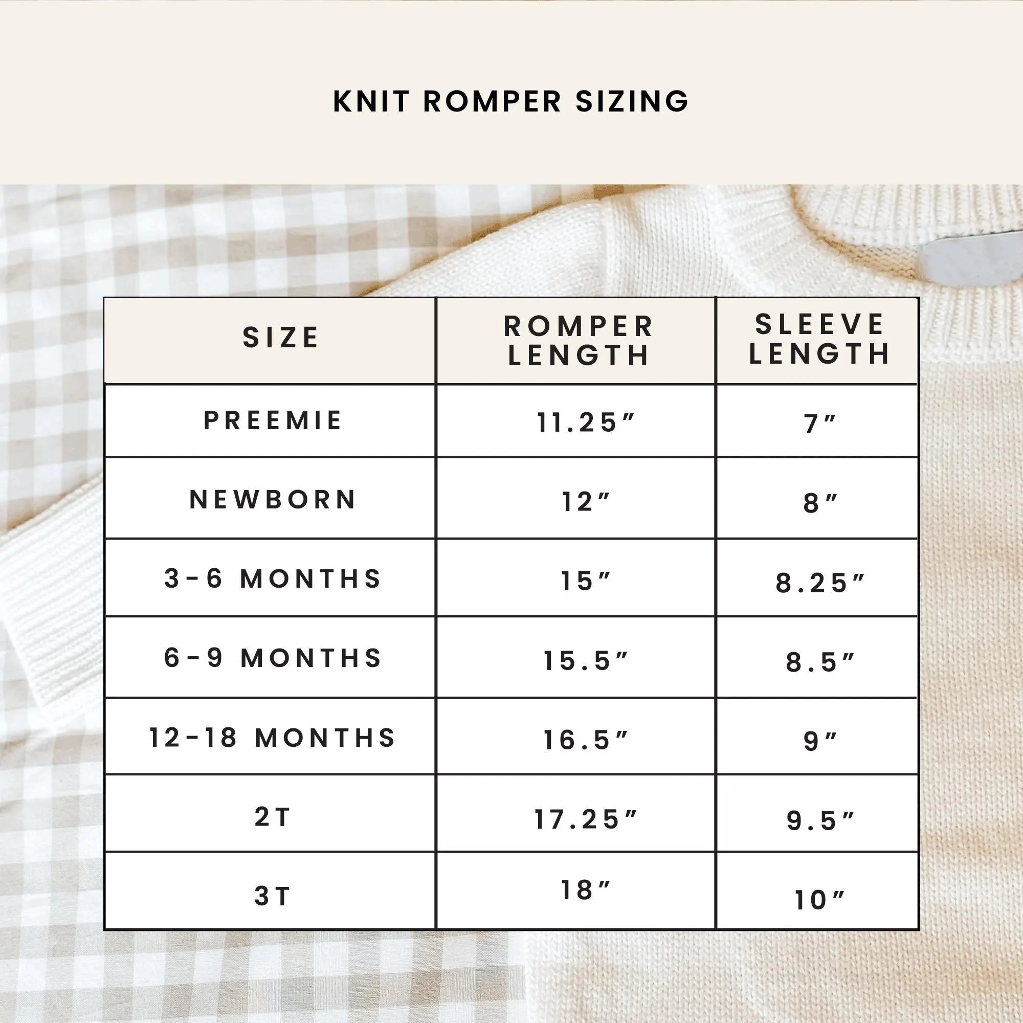 Knit Romper Long Sleeve for Baby and Toddler