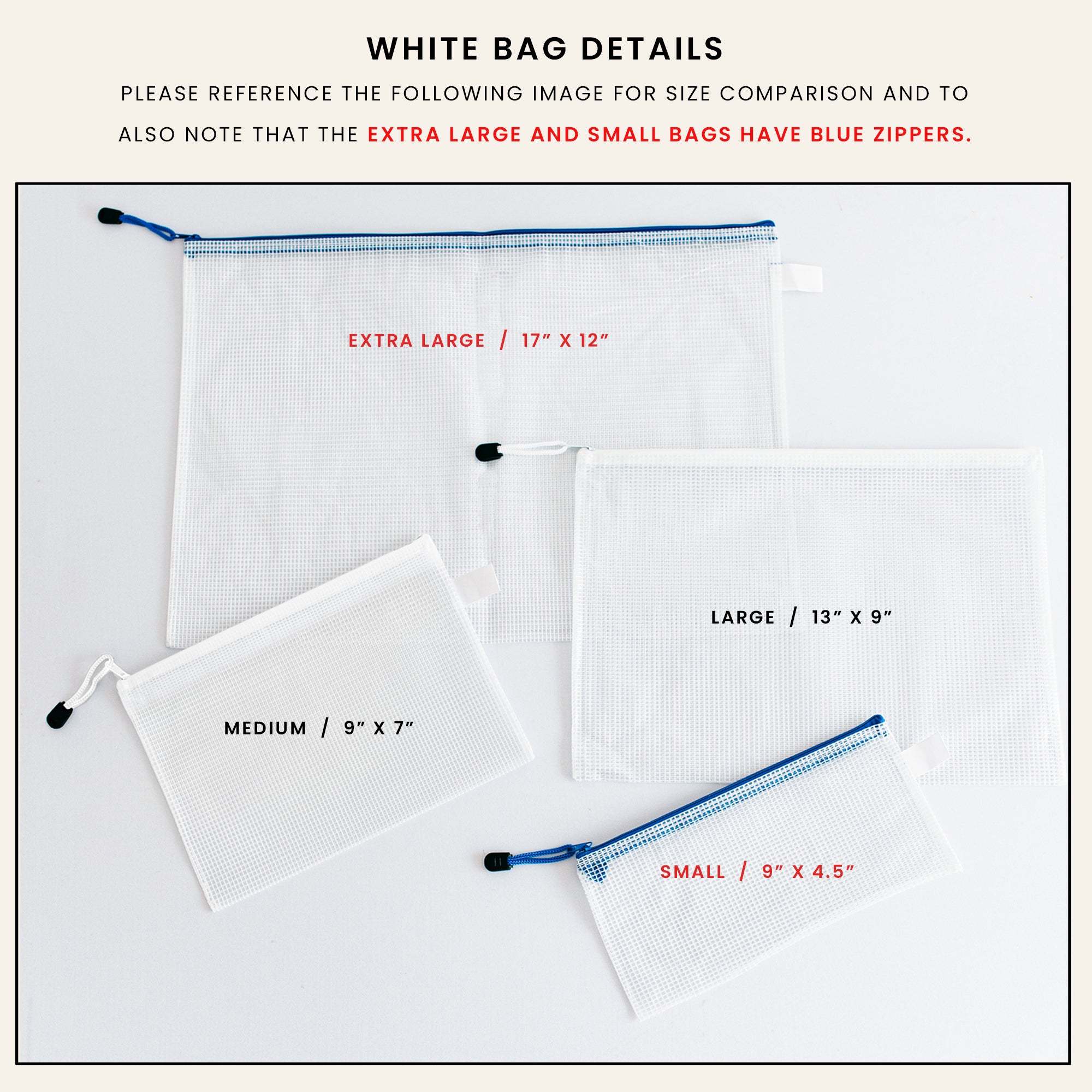 Custom Mesh Snacks Bag
