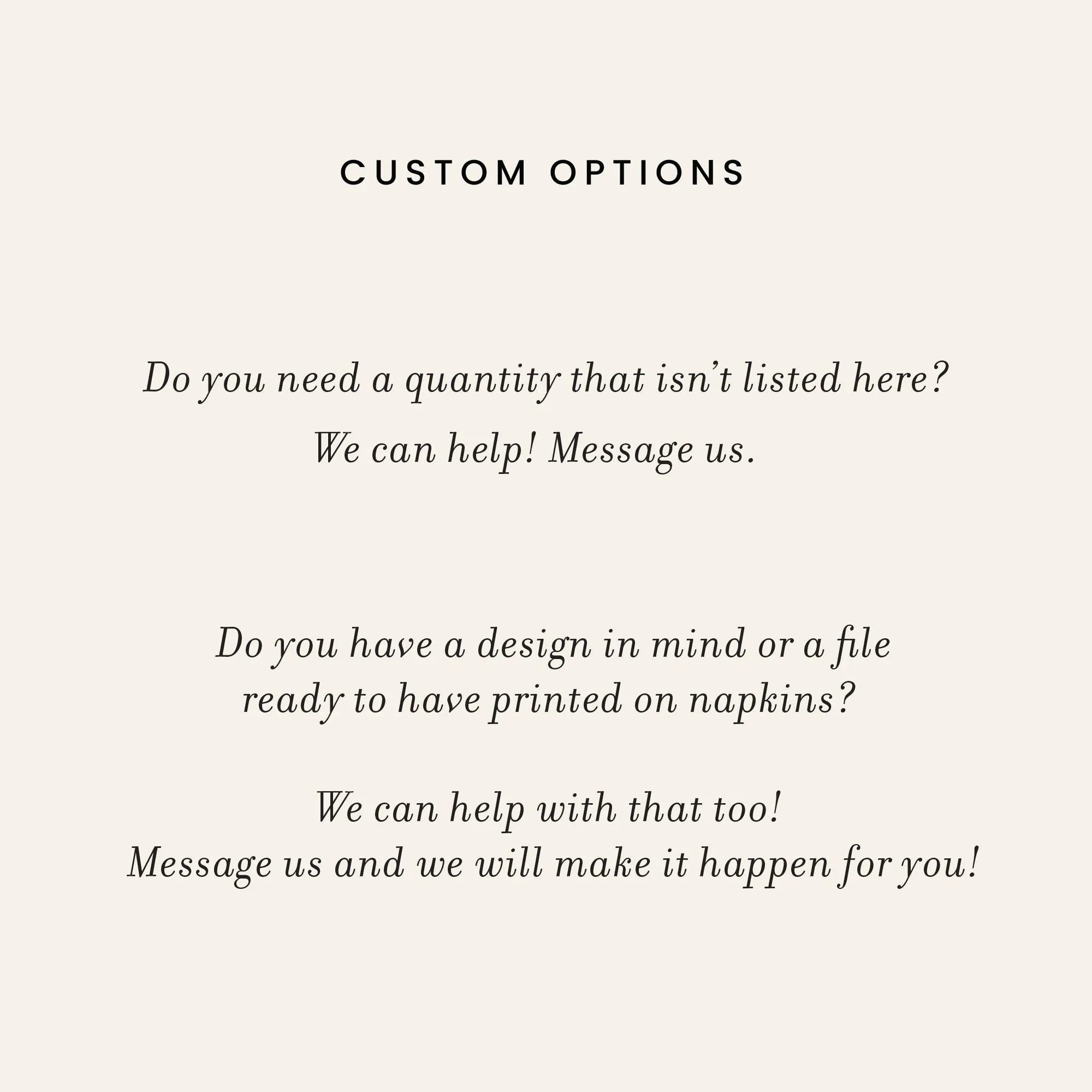 Personalized Frosted Wedding Reception Cups